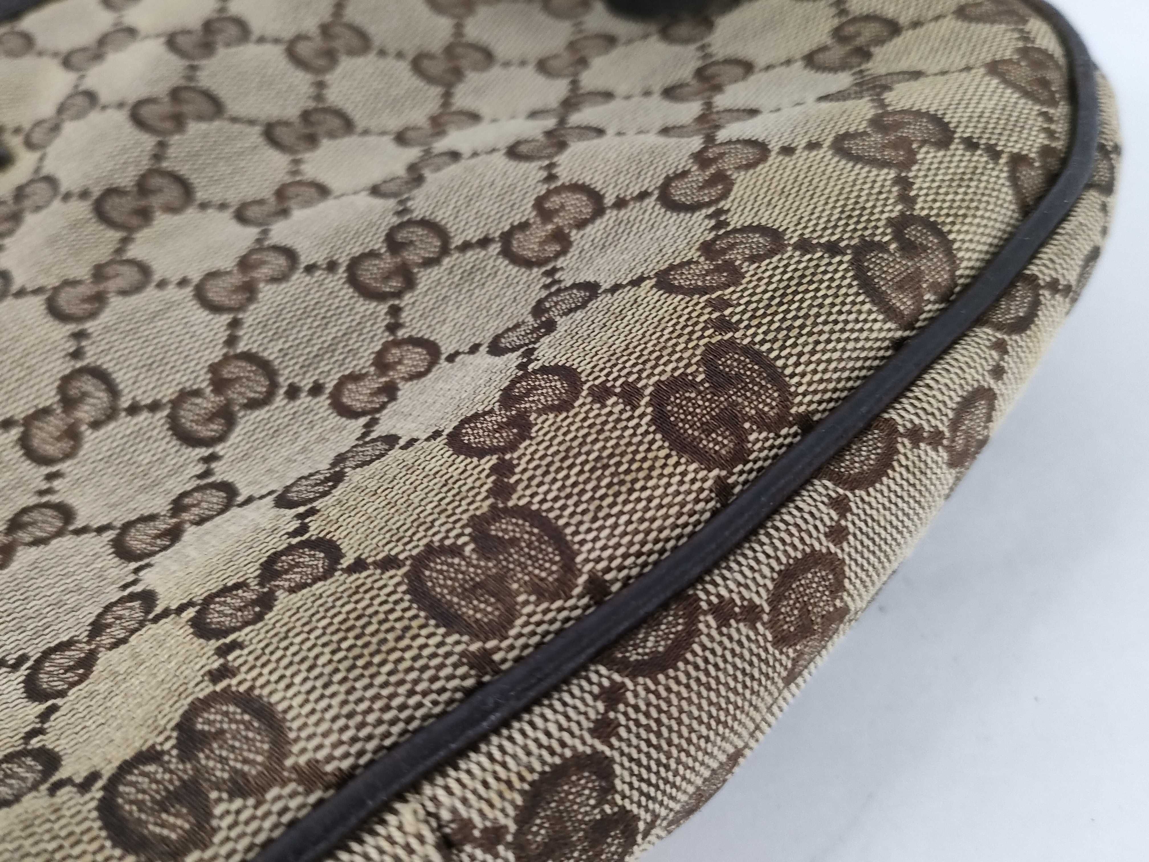 GG Canvas Shoulder Bag Half Moon Canvas Shoulder Bag — view 15