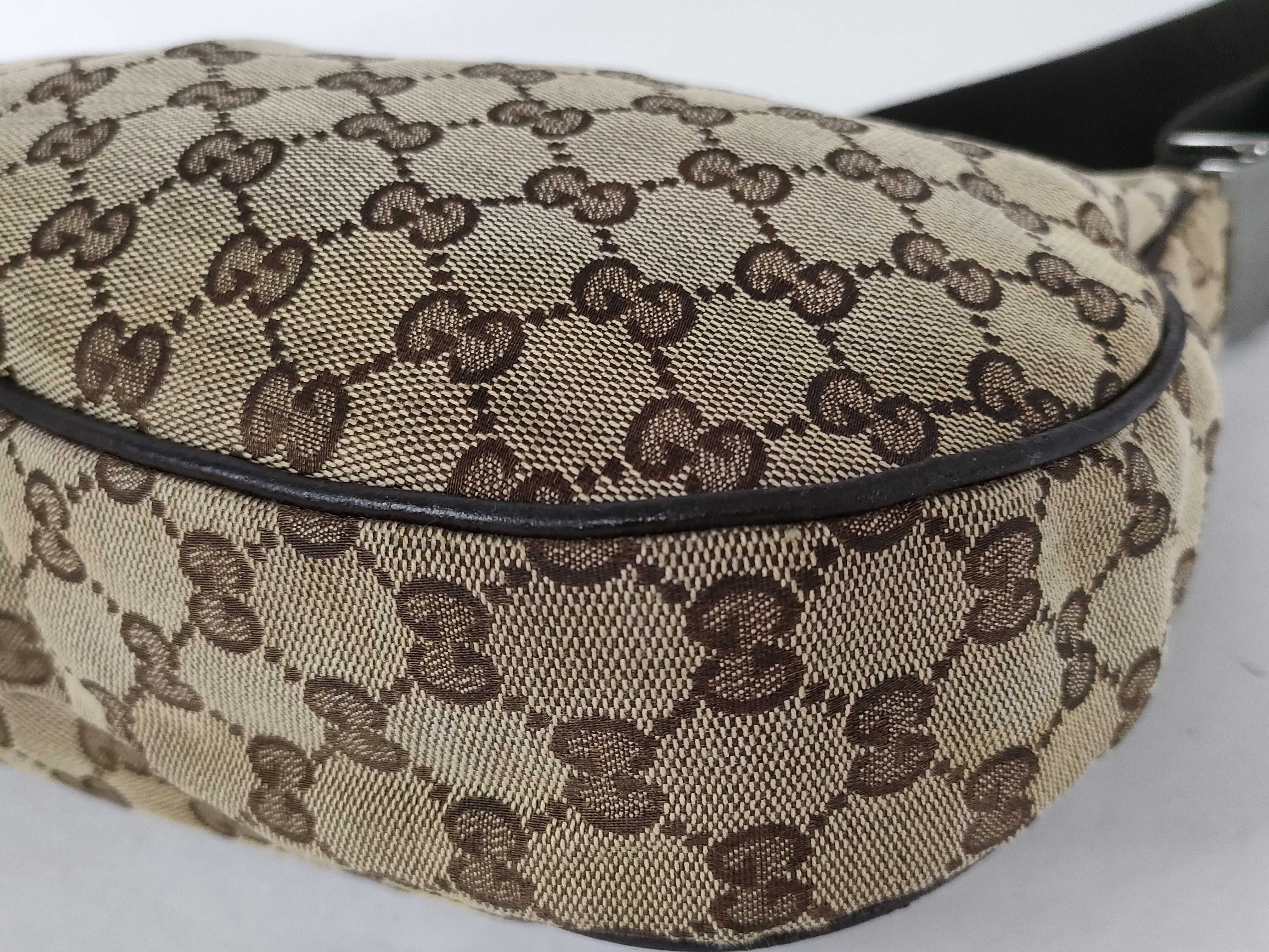 GG Canvas Shoulder Bag Half Moon Canvas Shoulder Bag — view 6