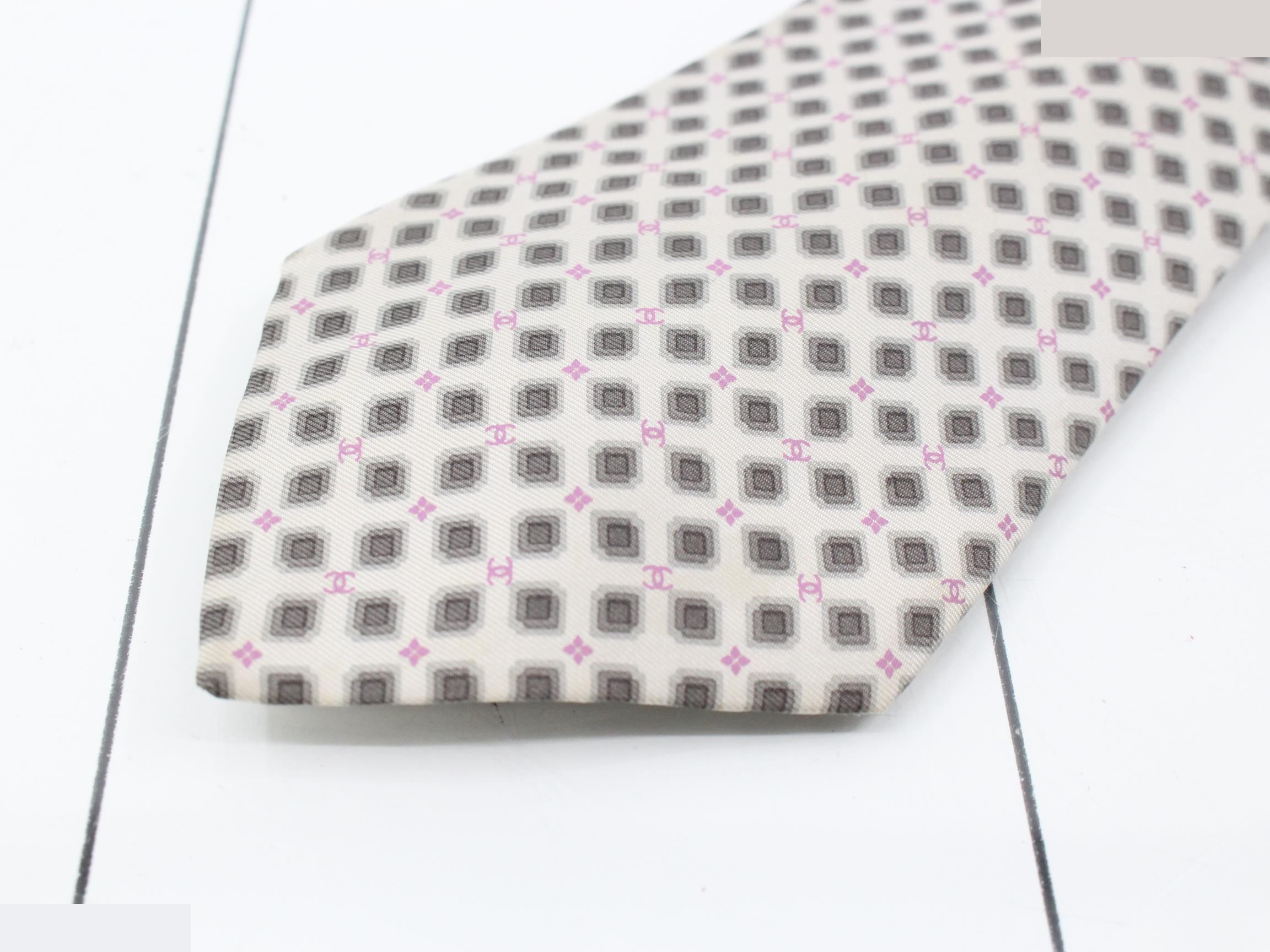 Coco Mark Silk Tie — view 3