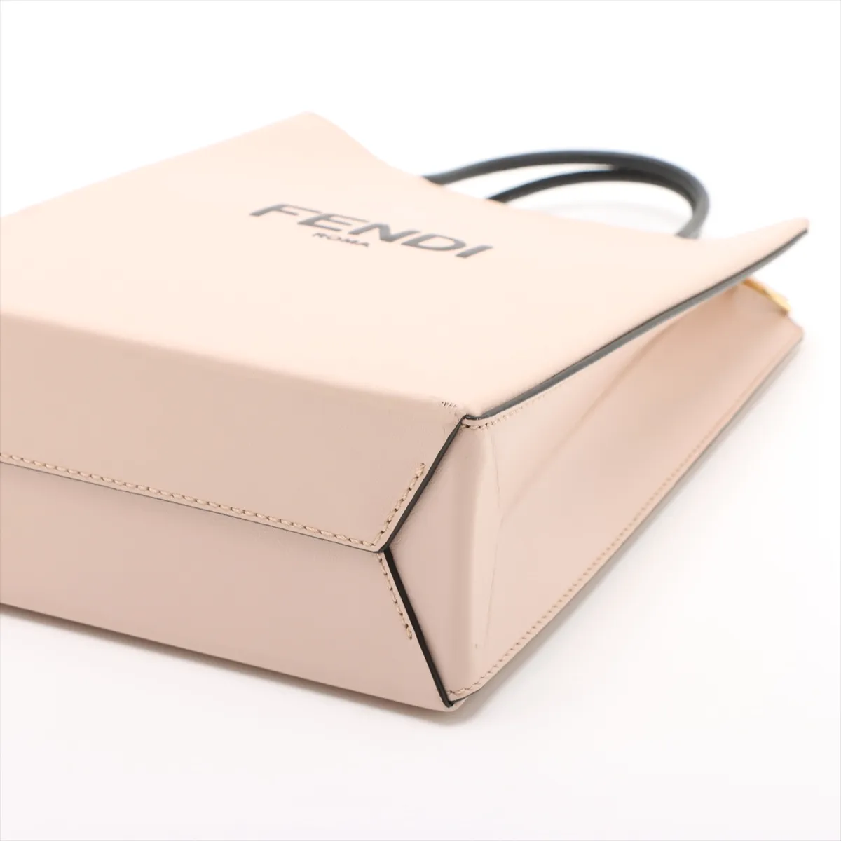 Shopping Bag M Leather 2-Way Handbag Pink 8BH382 — view 3