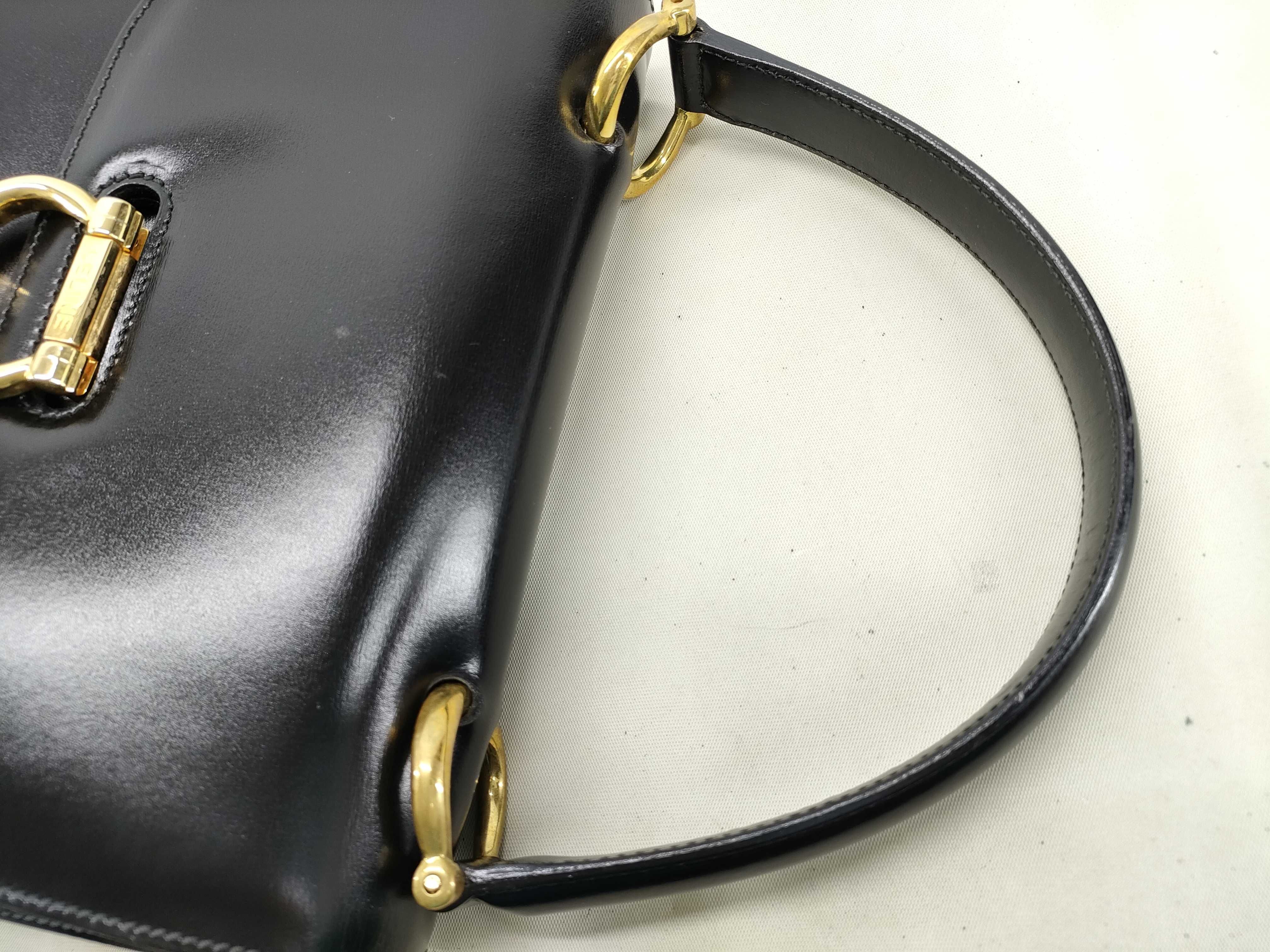 Gancini Leather Handbag — view 5