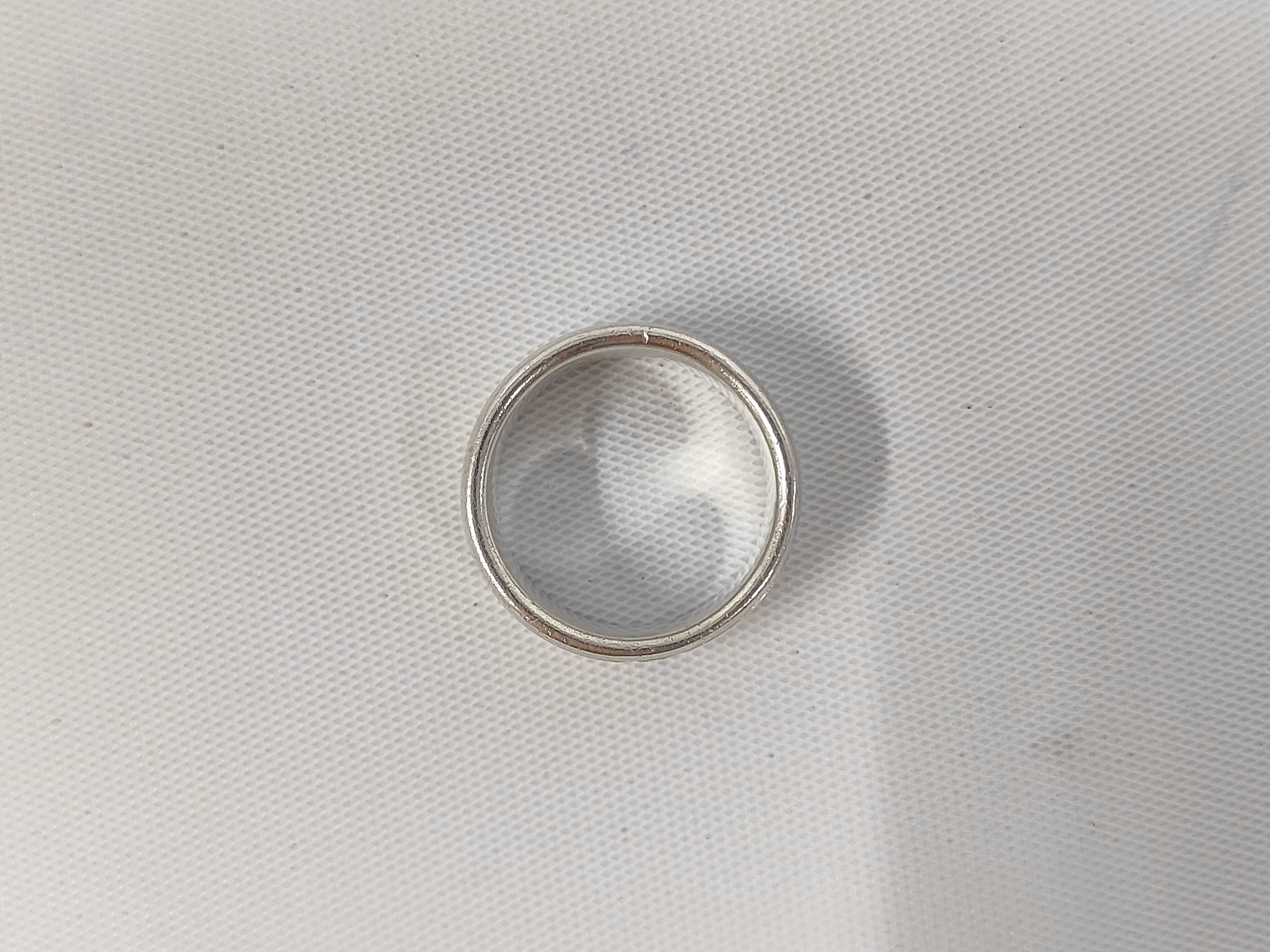 H-logo combination ring, size 50. — view 5