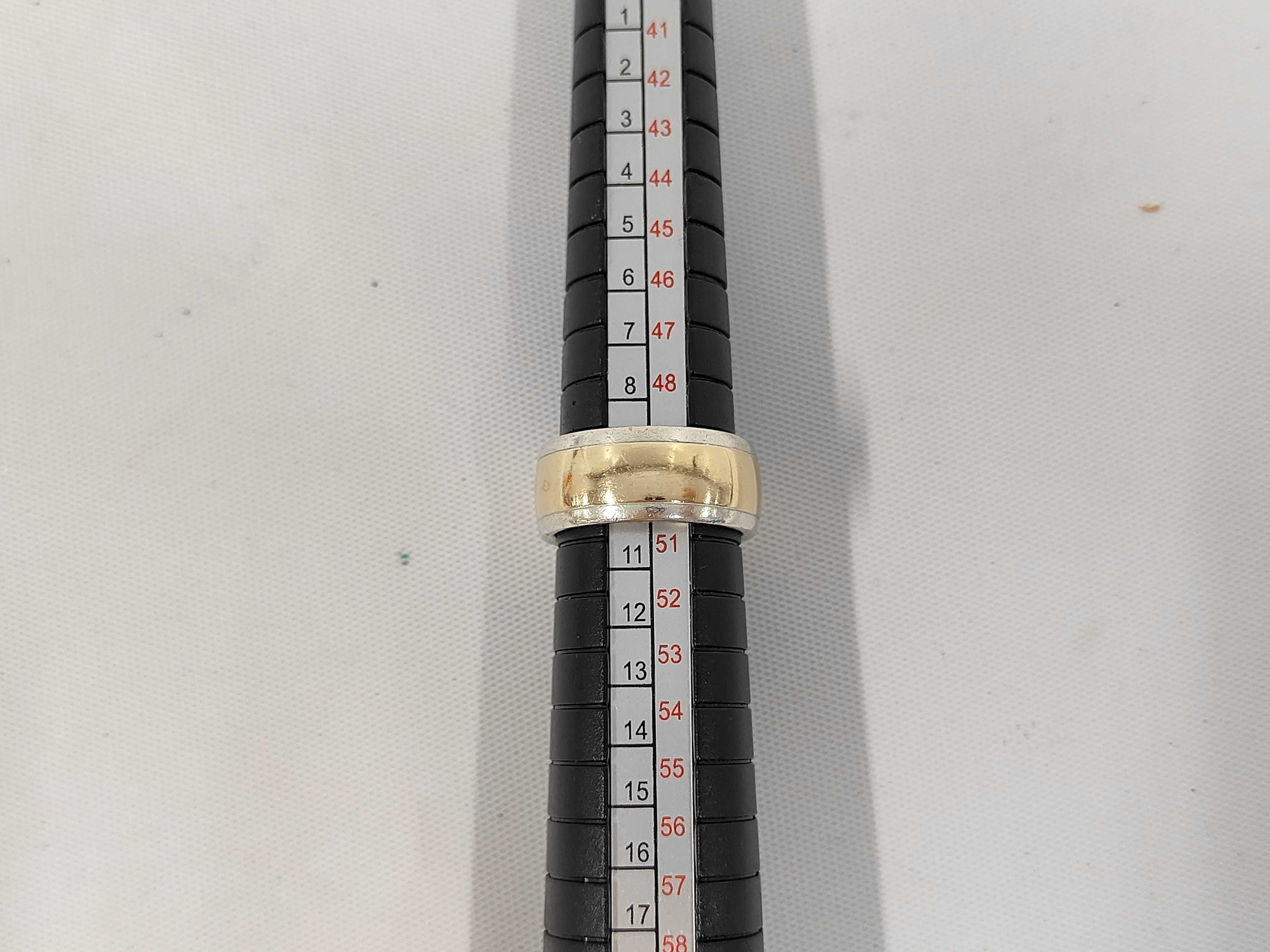 H-logo combination ring, size 50. — view 6