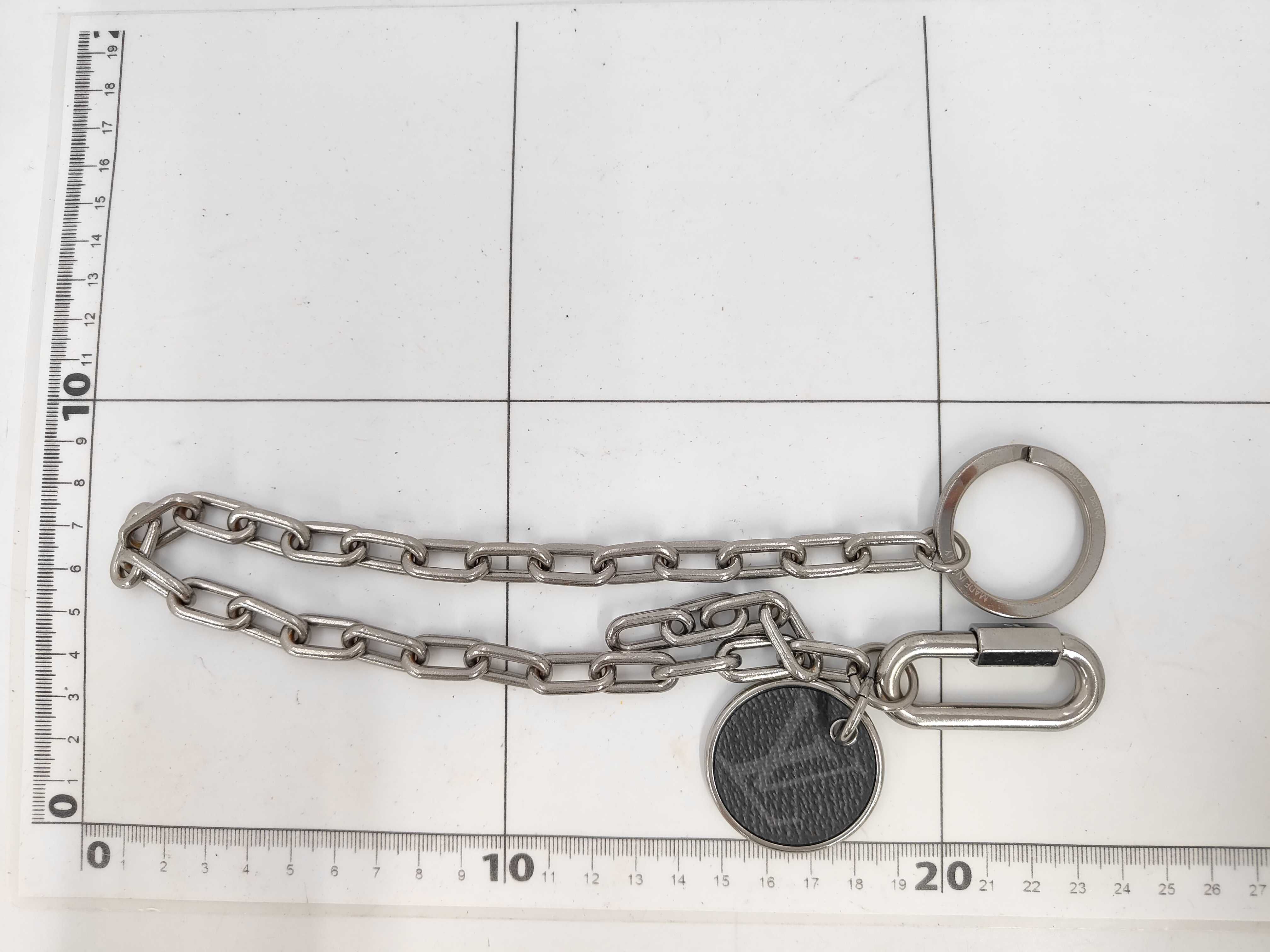 M68862 Monogram Eclipse Key Chain Metal Key Case — view 5