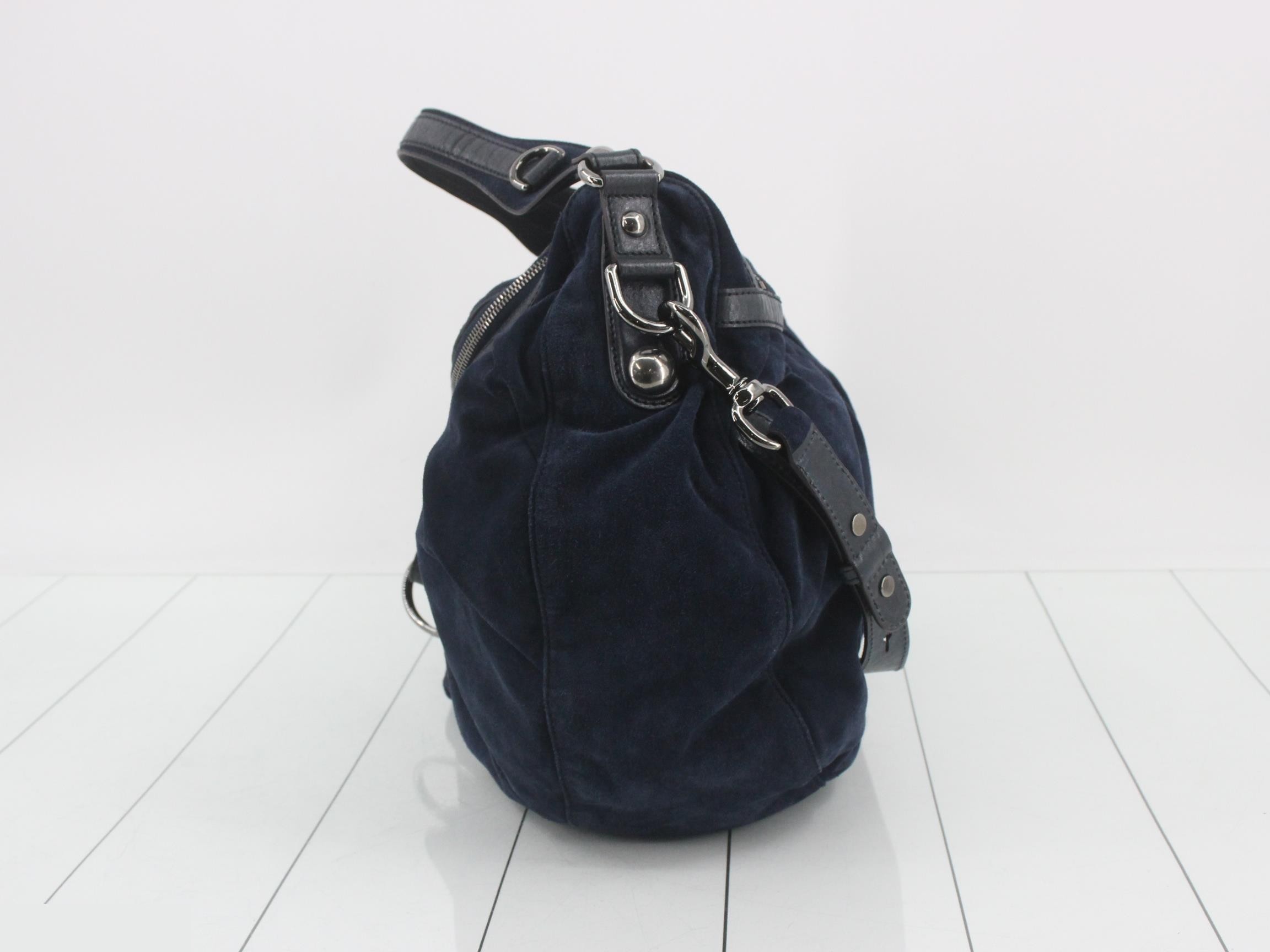 Horsebit Icon Bit Suede Shoulder Bag — view 3