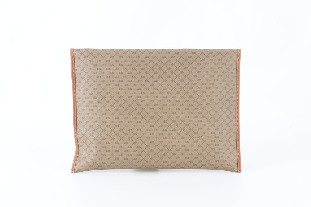 Micro GG Leather Second Bag Clutch — view 2