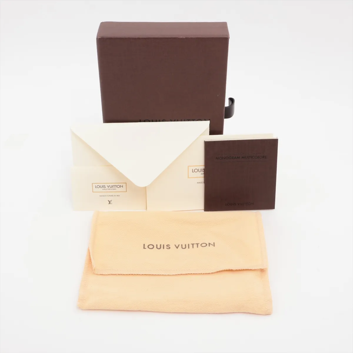 Multicolor Enveloppe Carte de Visite M66561 CA0088 Noir Card Case — view 8