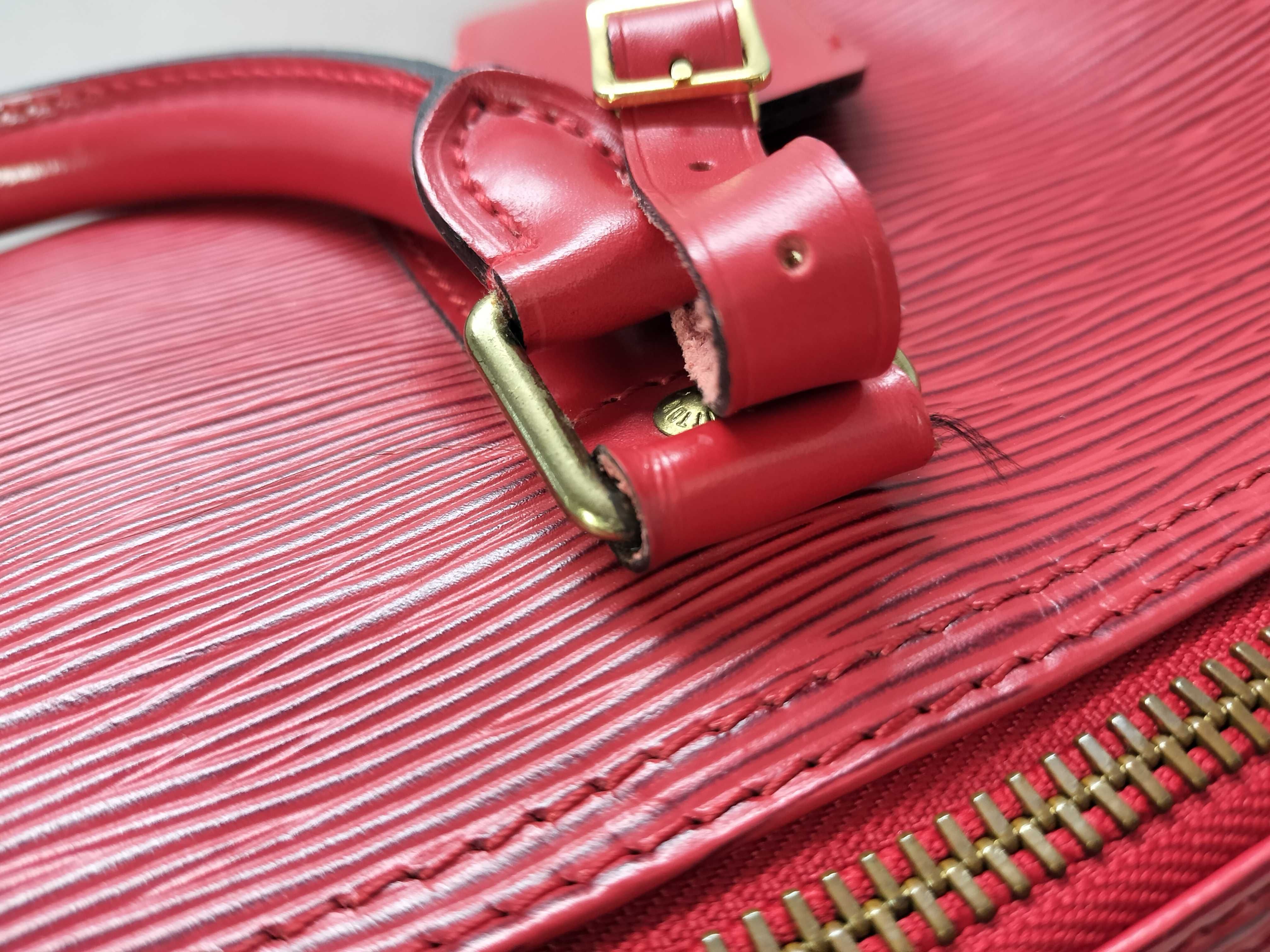 Epi Keepall 50 Boston Bag Handbag Epi Castilian Red M42967 Boston Bag — view 5