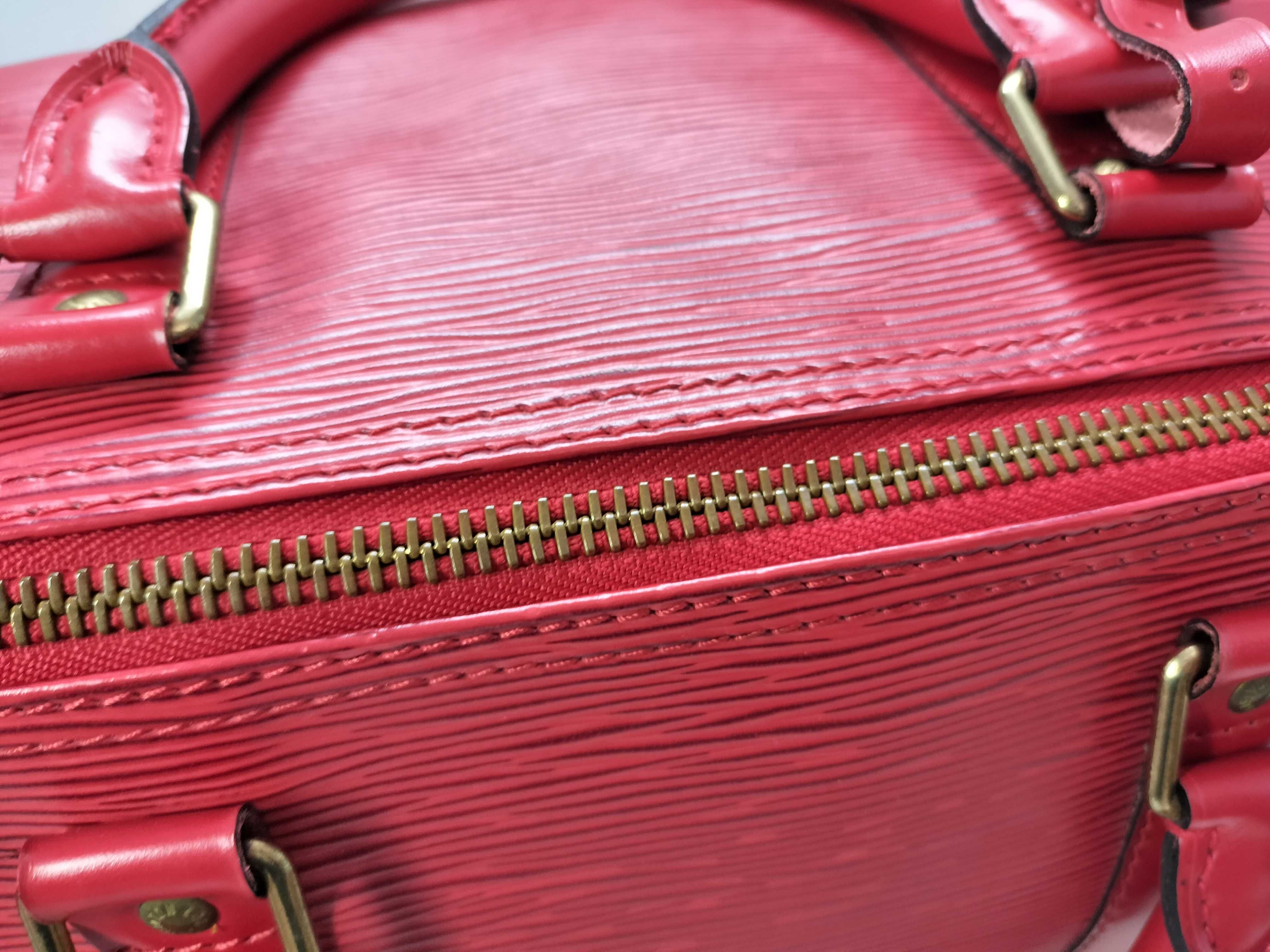 Epi Keepall 50 Boston Bag Handbag Epi Castilian Red M42967 Boston Bag — view 6