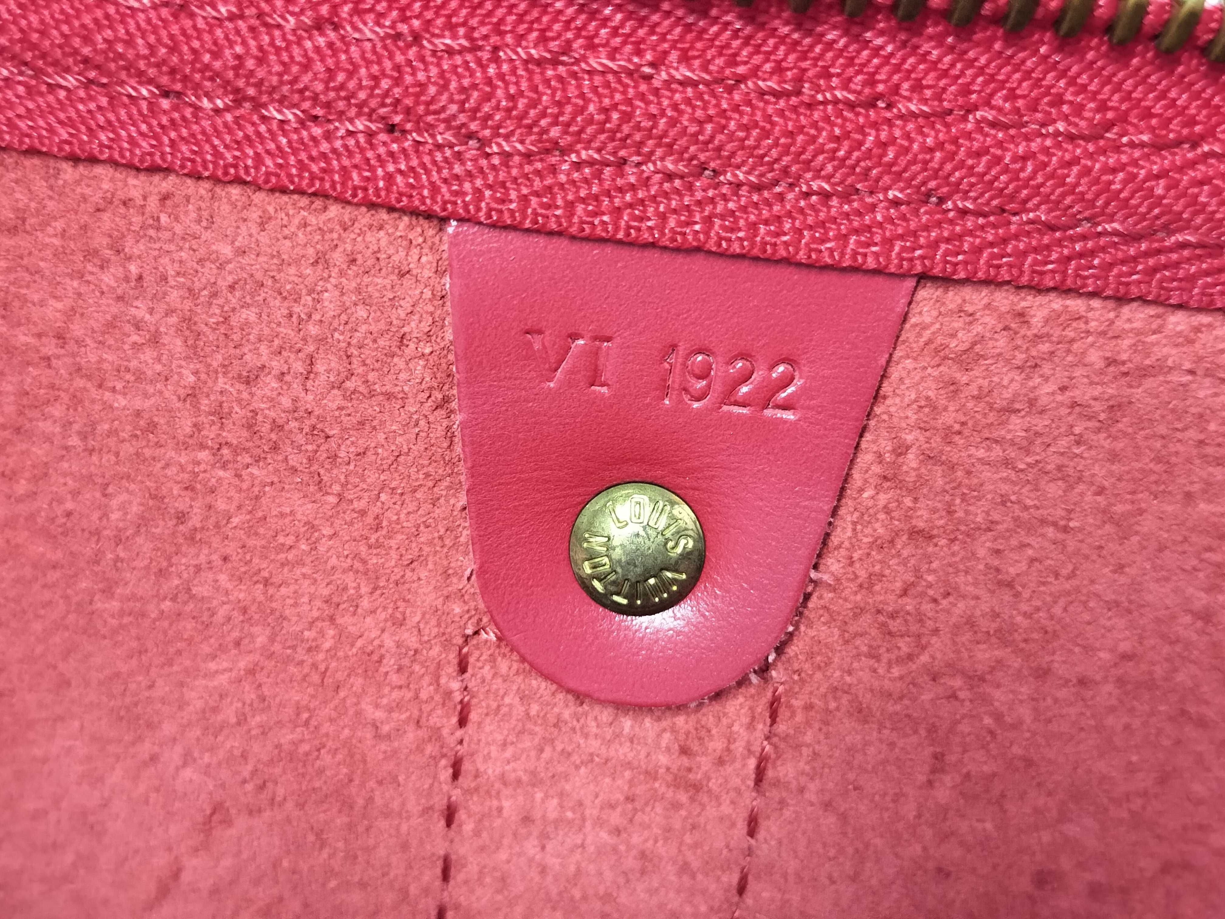 Epi Keepall 50 Boston Bag Handbag Epi Castilian Red M42967 Boston Bag — view 10