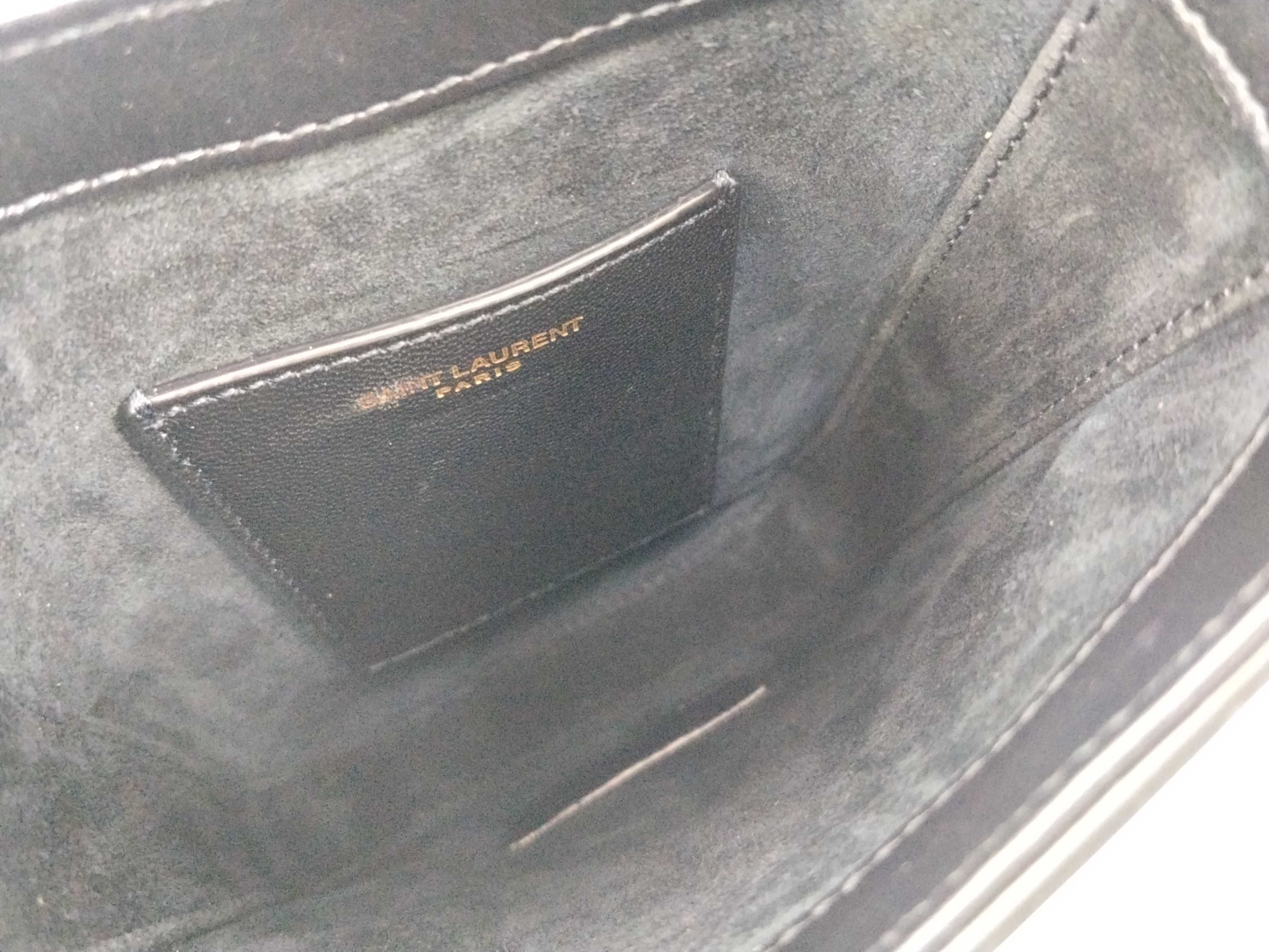 Suncassette Mini Vertical Leather Shoulder Bag — view 11