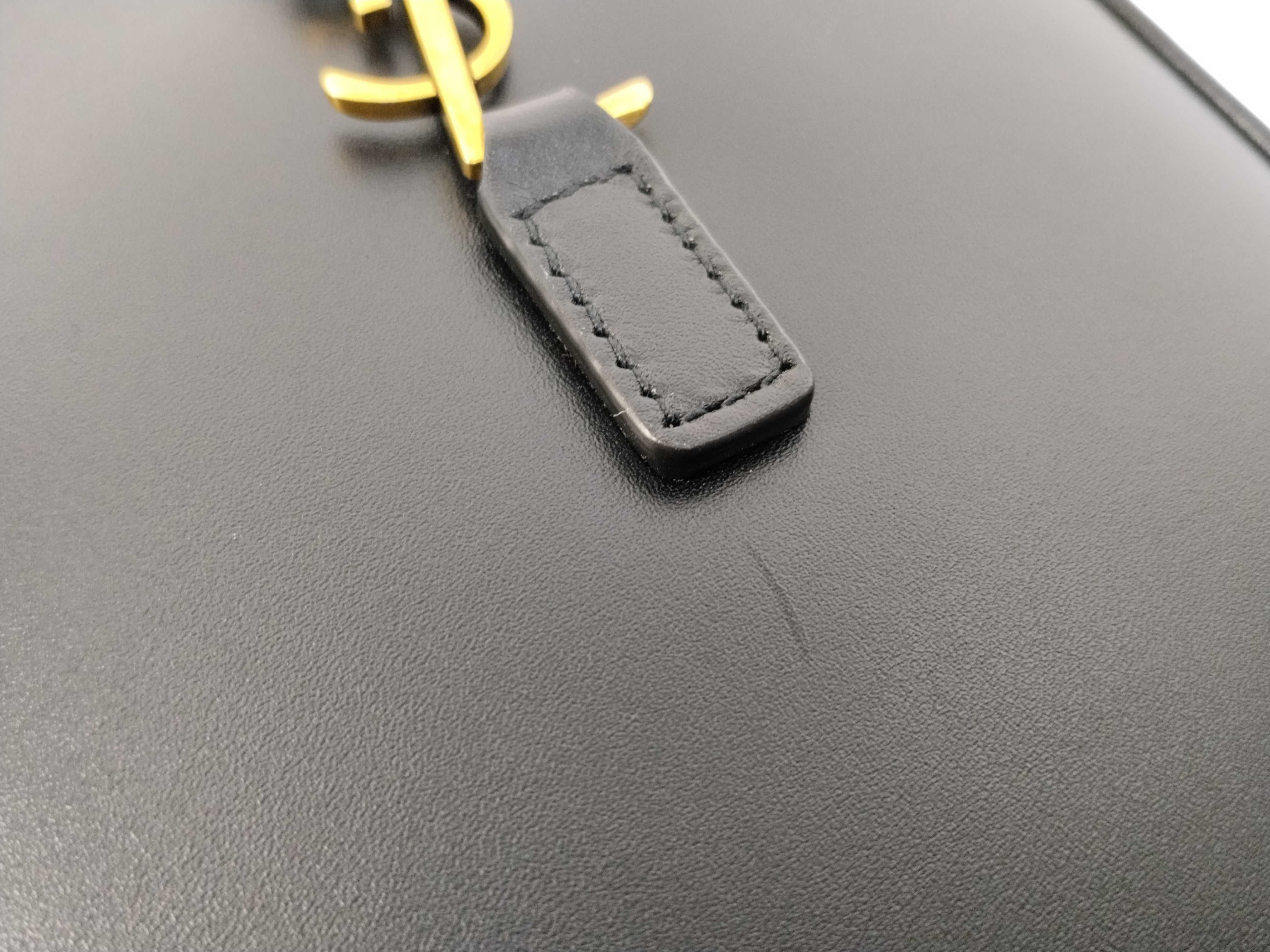 Suncassette Mini Vertical Leather Shoulder Bag — view 14
