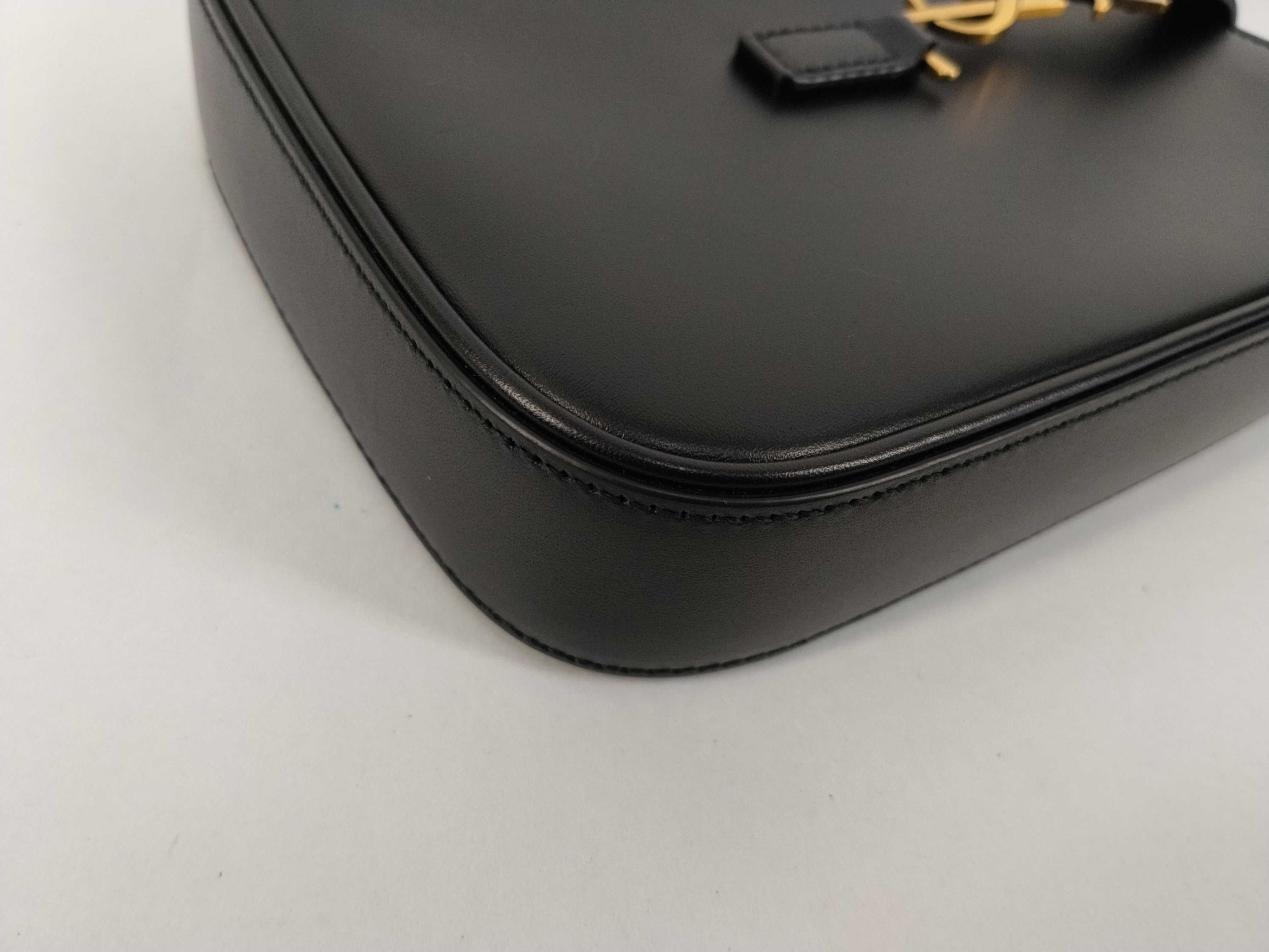 Suncassette Mini Vertical Leather Shoulder Bag — view 6