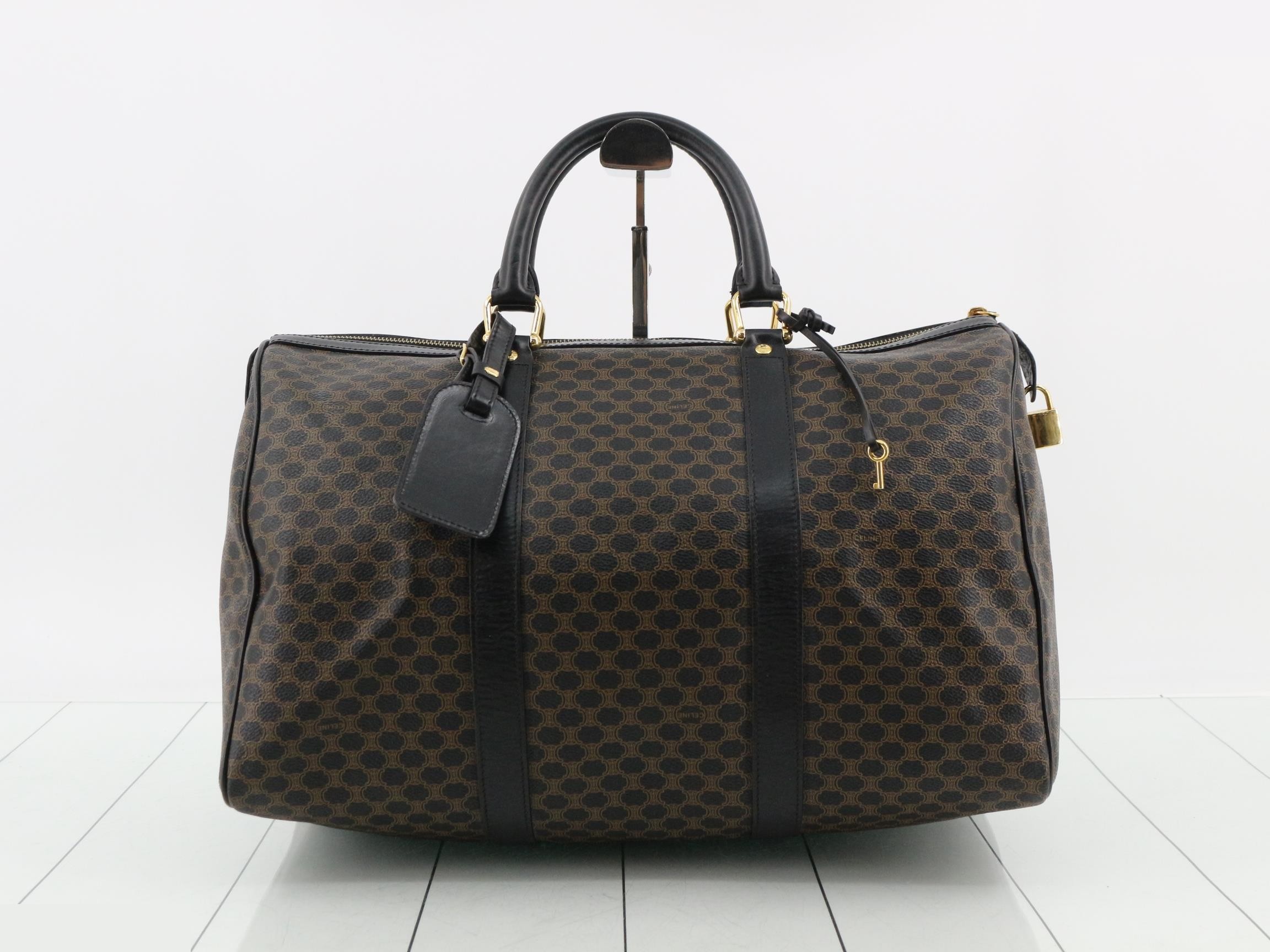 Macadam Boston bag with name tag — view 2