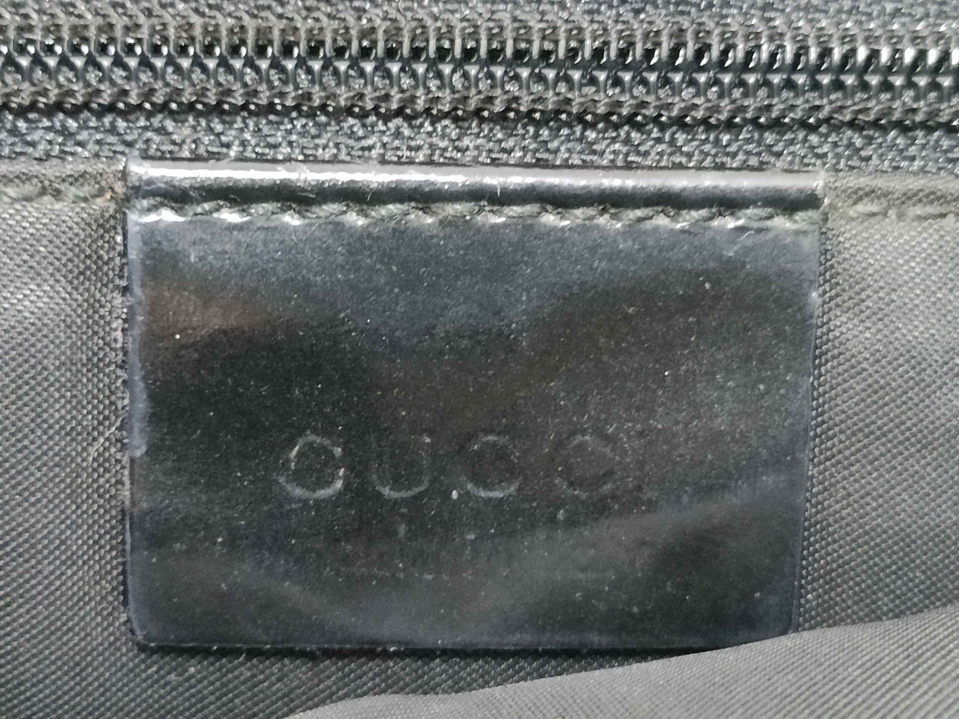 GG Canvas One-Shoulder Bag 001.3823 - Black Leather Shoulder Bag — view 12