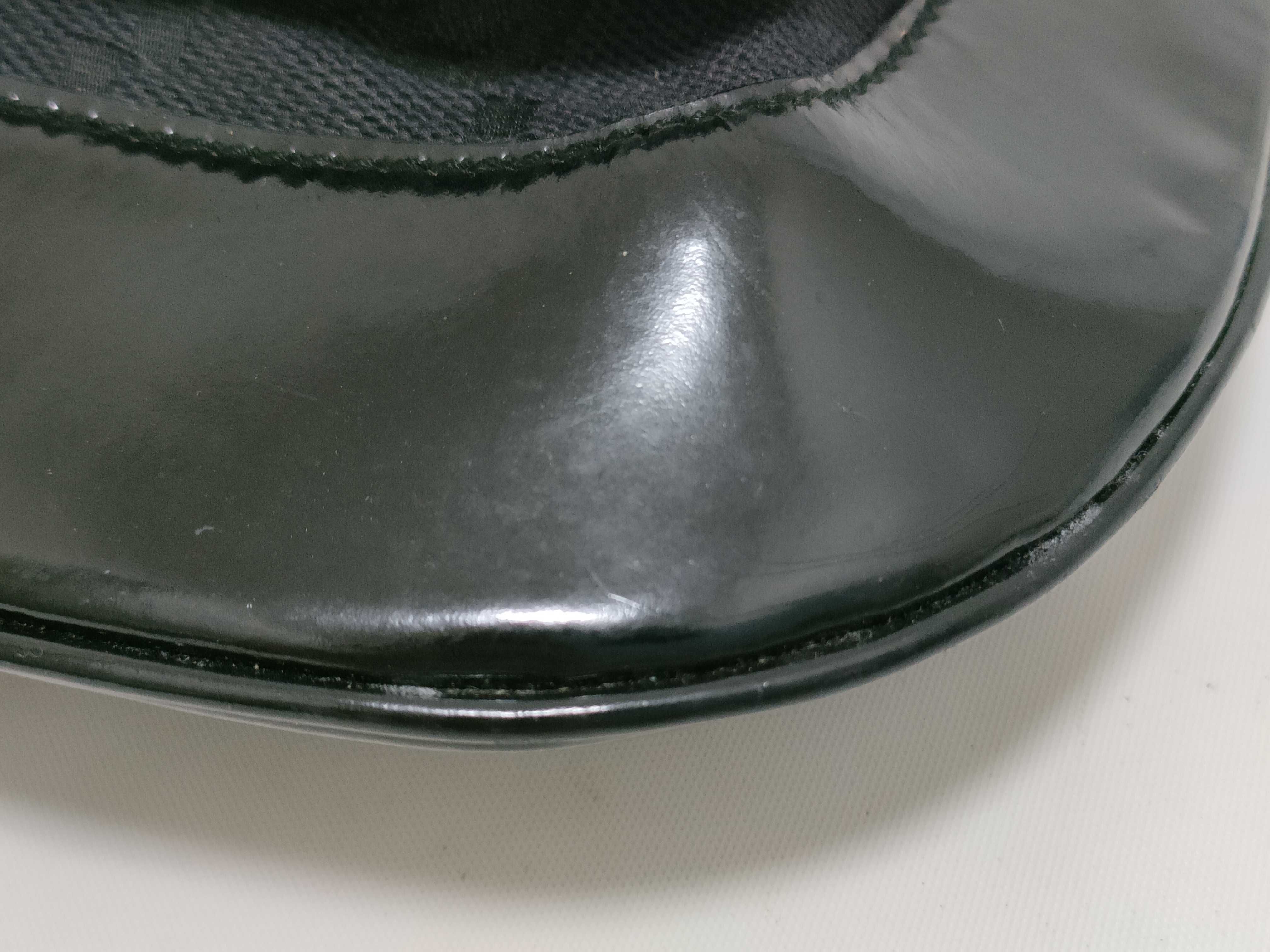 GG Canvas One-Shoulder Bag 001.3823 - Black Leather Shoulder Bag — view 6