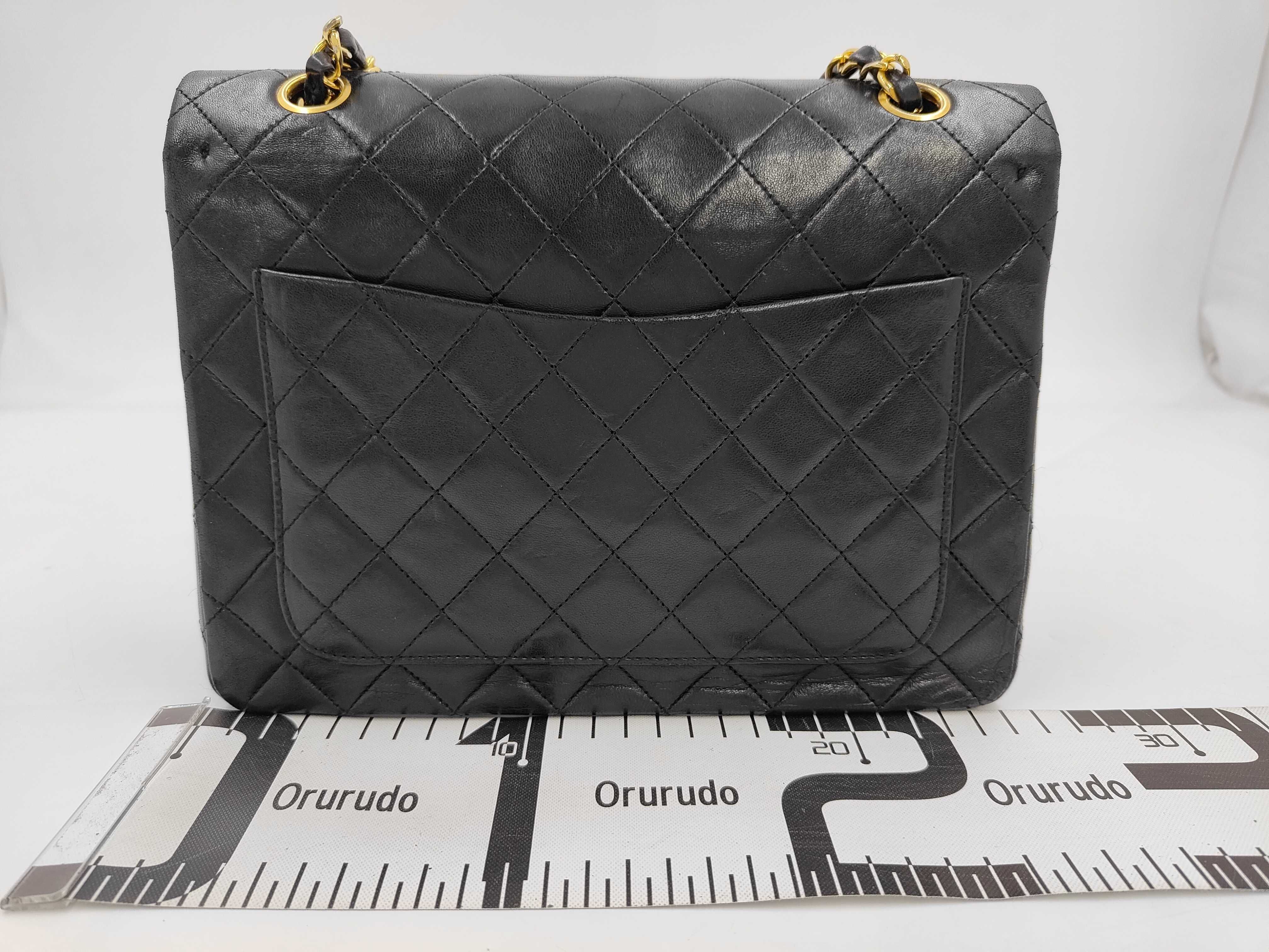 Matelassé 25 Double Flap Double Chain Lambskin Shoulder Bag — view 2