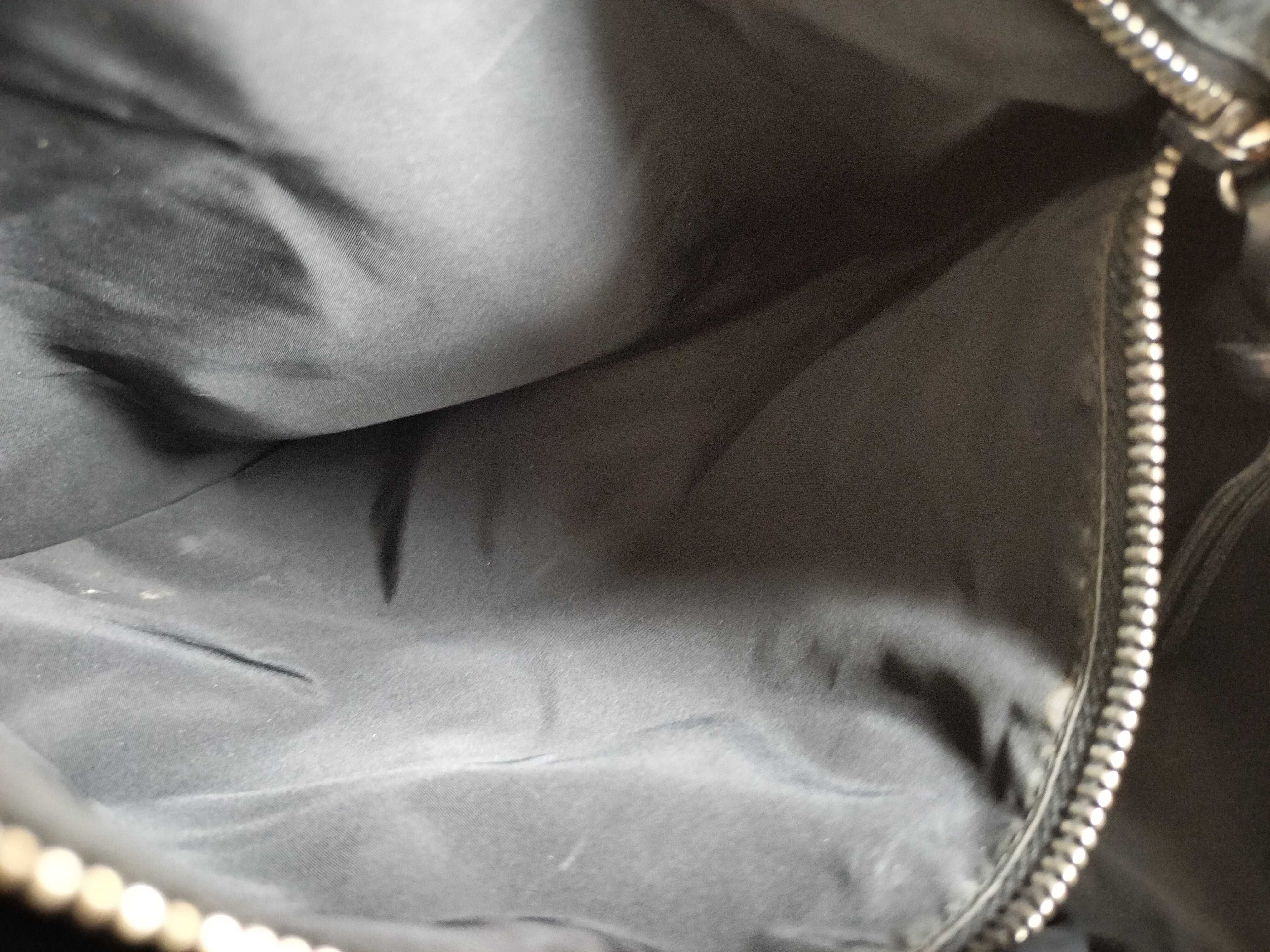 One-Shoulder Bag, Leather, Black Handbag — view 11