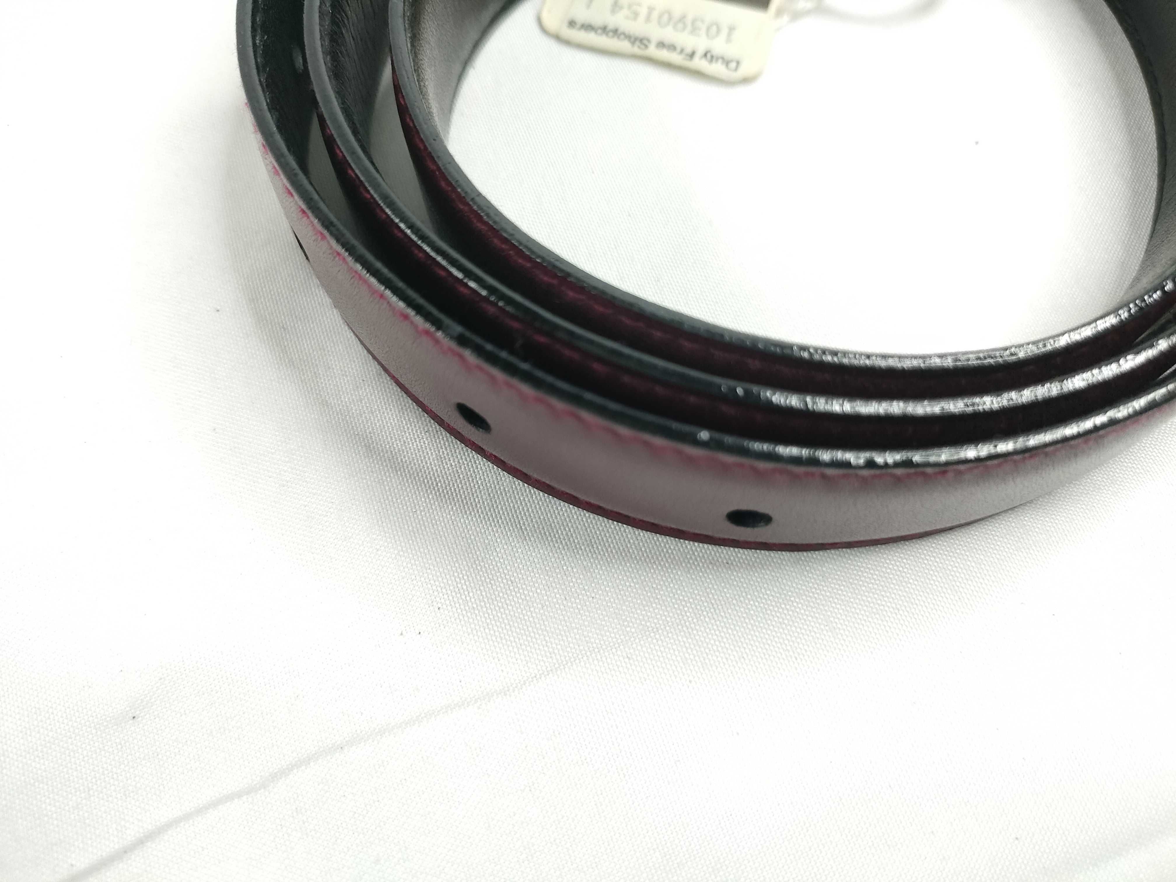 belt, burgundy belt — view 10