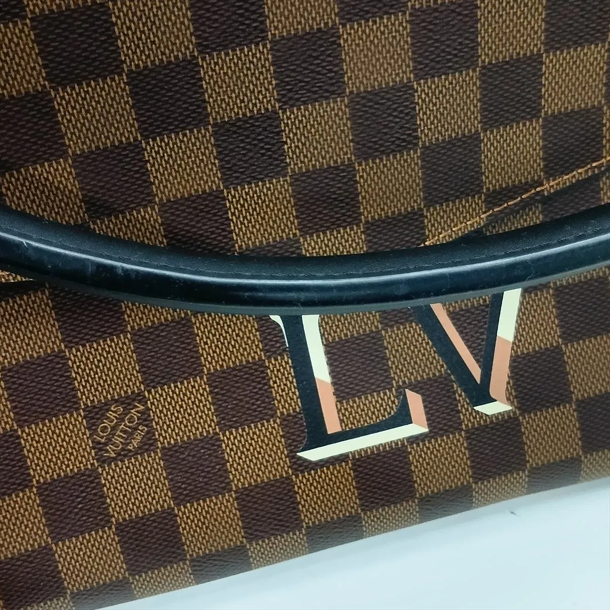Damier Beaubourg N40177 DR2139 Brown (RFID detected) — view 13