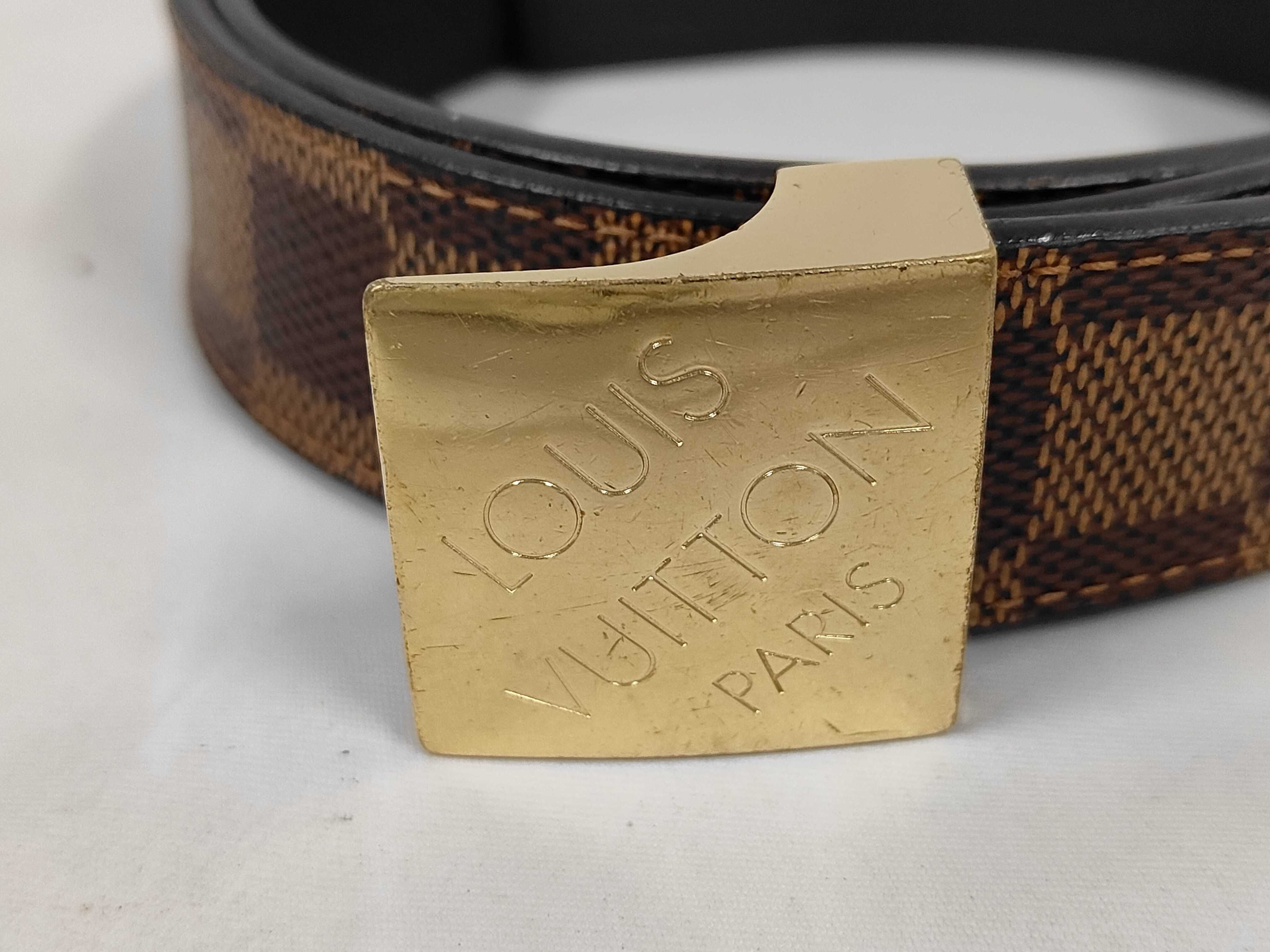 Damier Ceinture Carrée M6944V CT1025 85/34 Belt — view 2