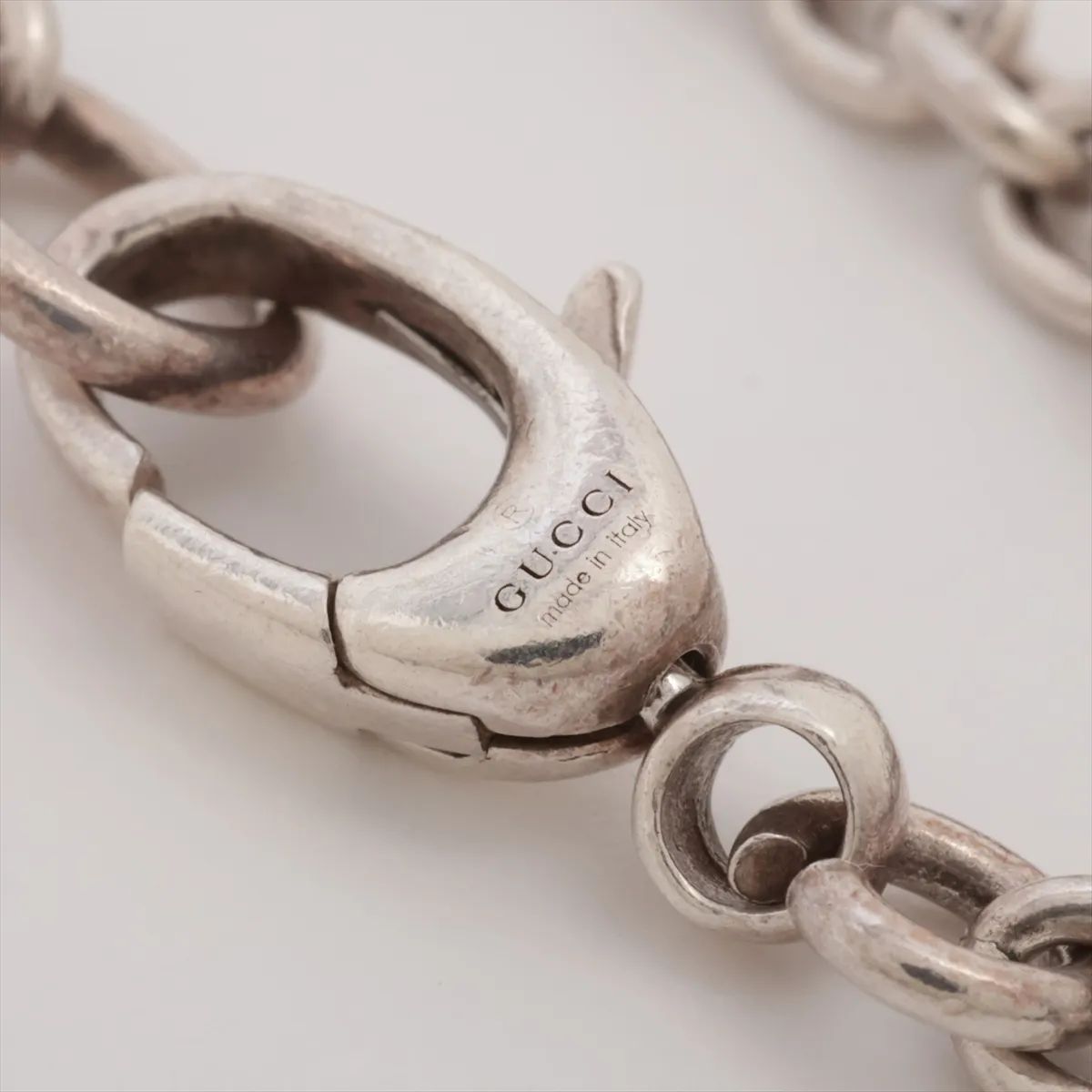 Interlocking G Necklace 925 24.2g Silver — view 4