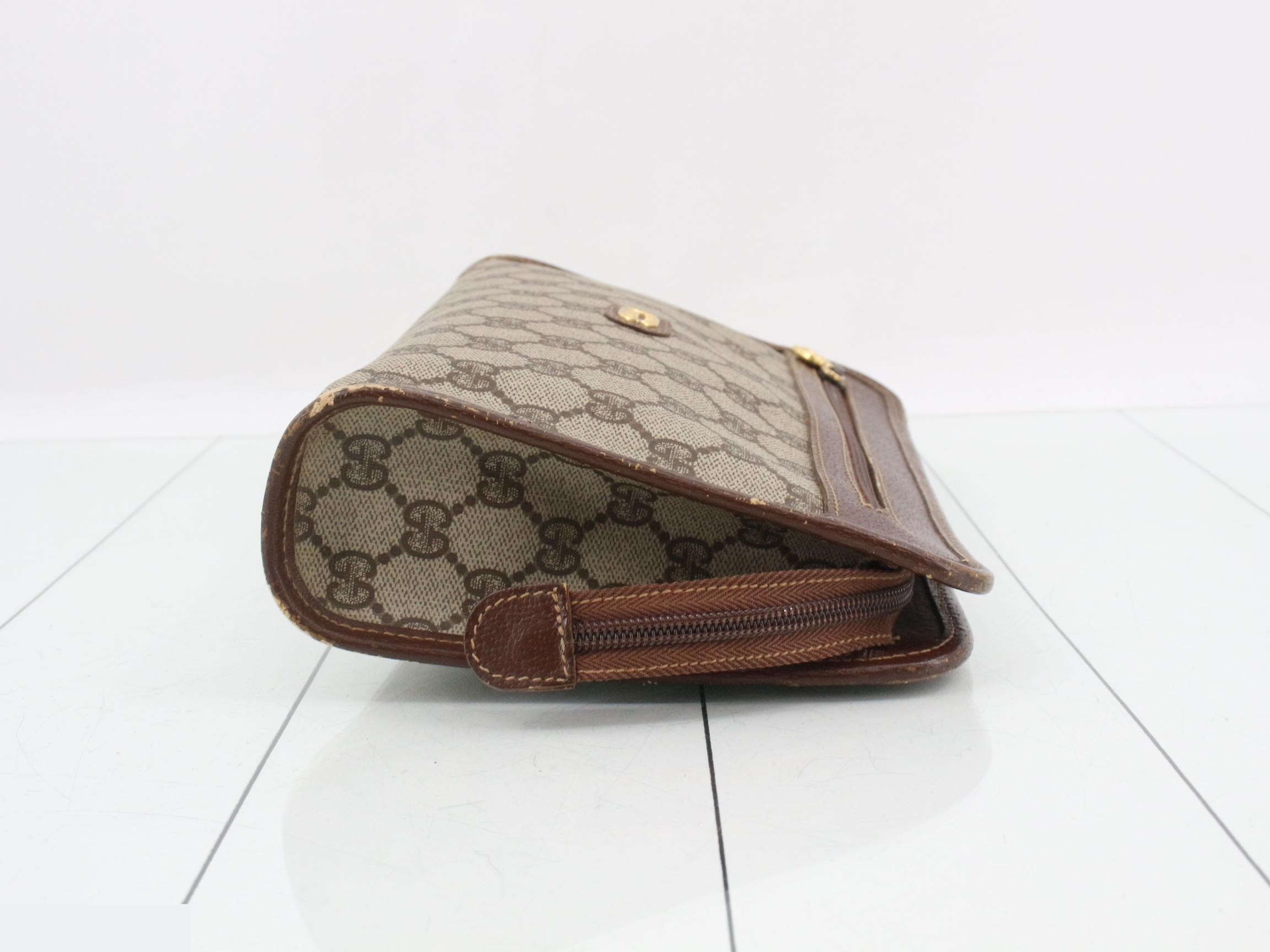 GG Supreme Leather Second Bag — view 3