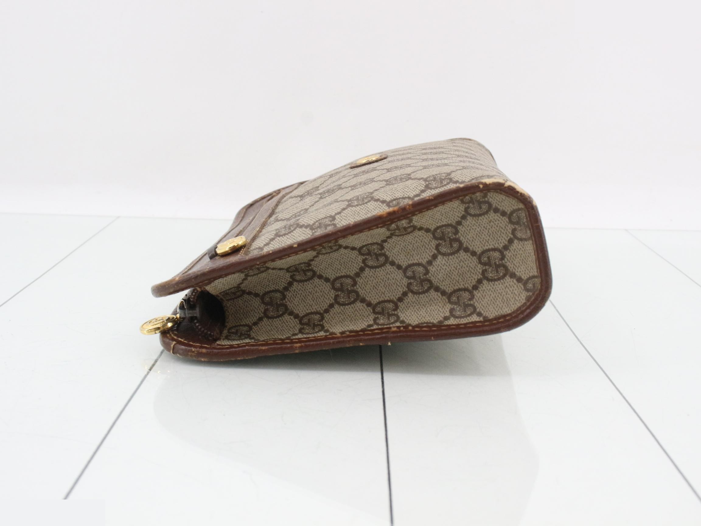 GG Supreme Leather Second Bag — view 4