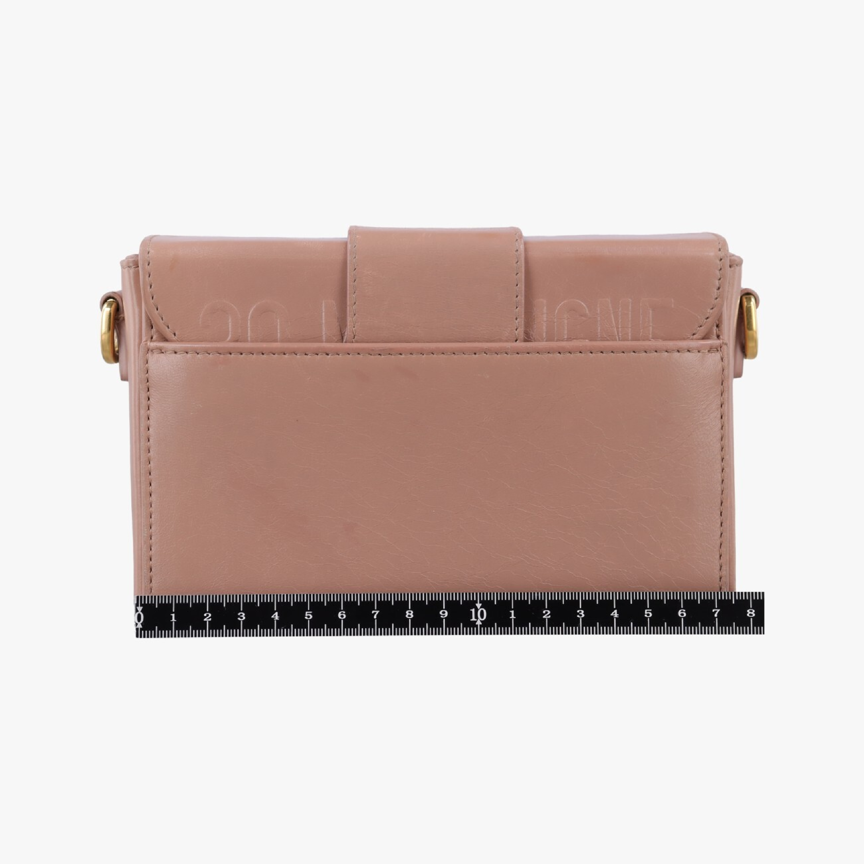 30 Montaigne Pink Leather Shoulder Bag 01-RU-0199 — view 2