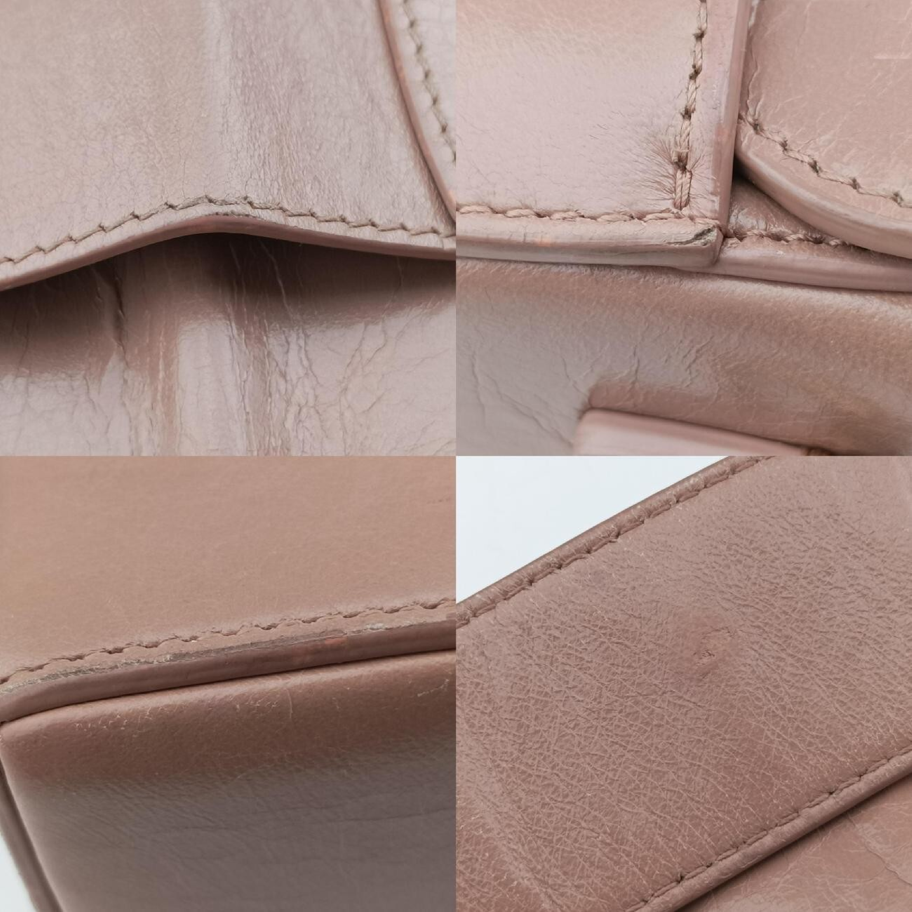 30 Montaigne Pink Leather Shoulder Bag 01-RU-0199 — view 11