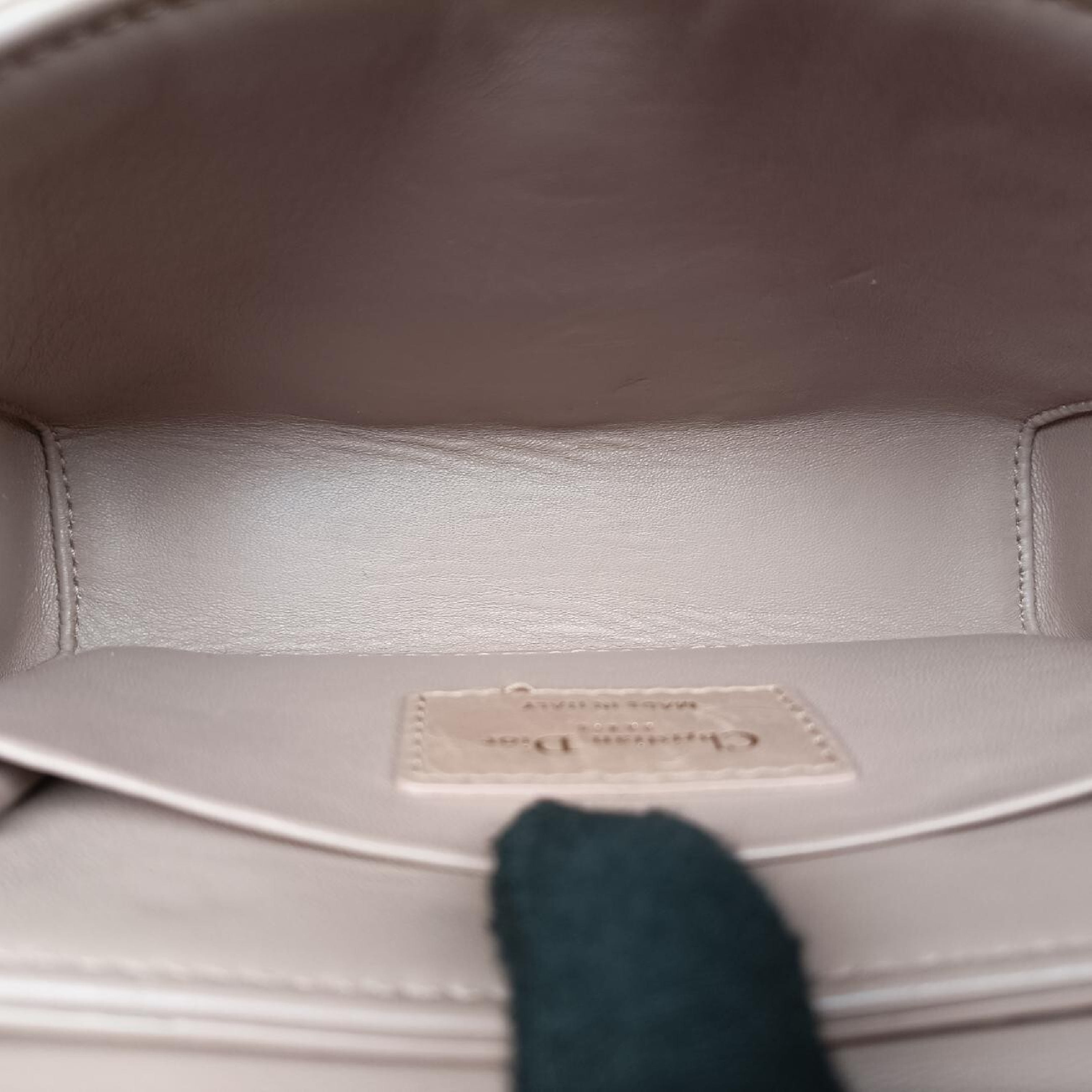 30 Montaigne Pink Leather Shoulder Bag 01-RU-0199 — view 6