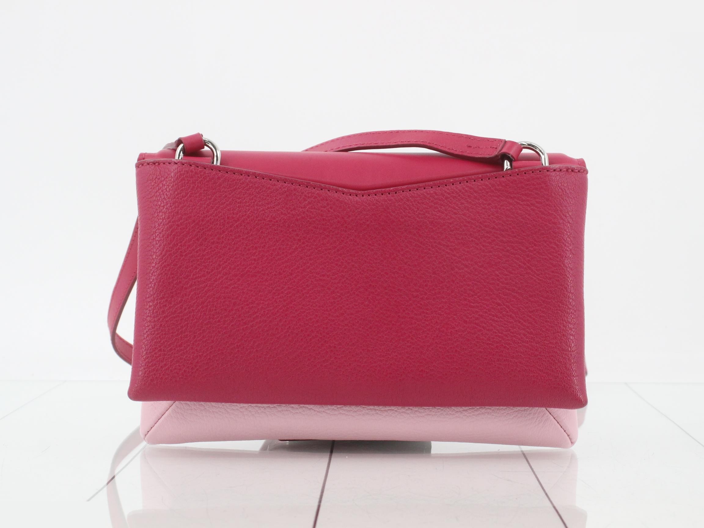Duet Tricolor Leather Shoulder Bag — view 2