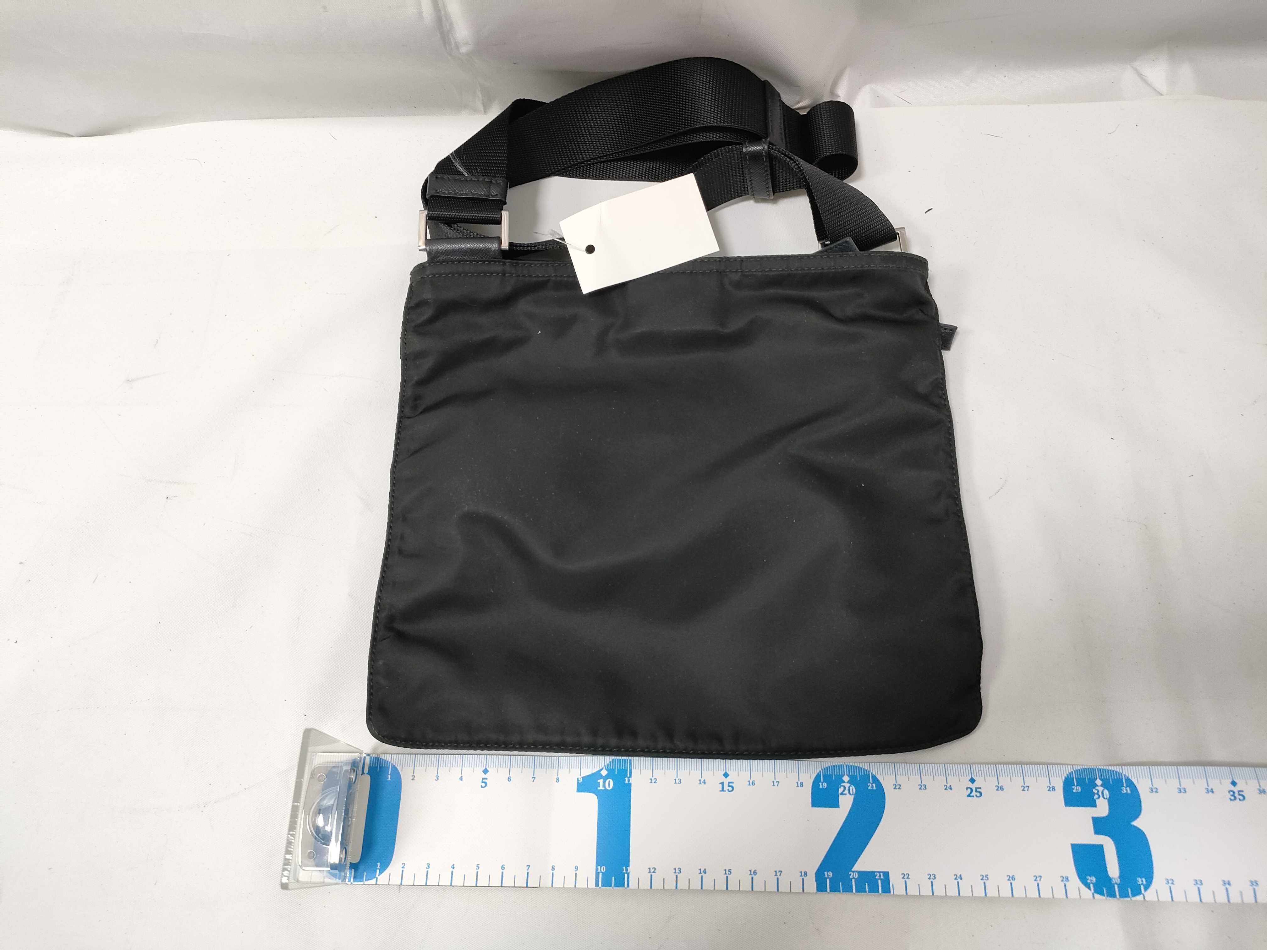 Nylon Shoulder Bag (No Gusset) — view 2