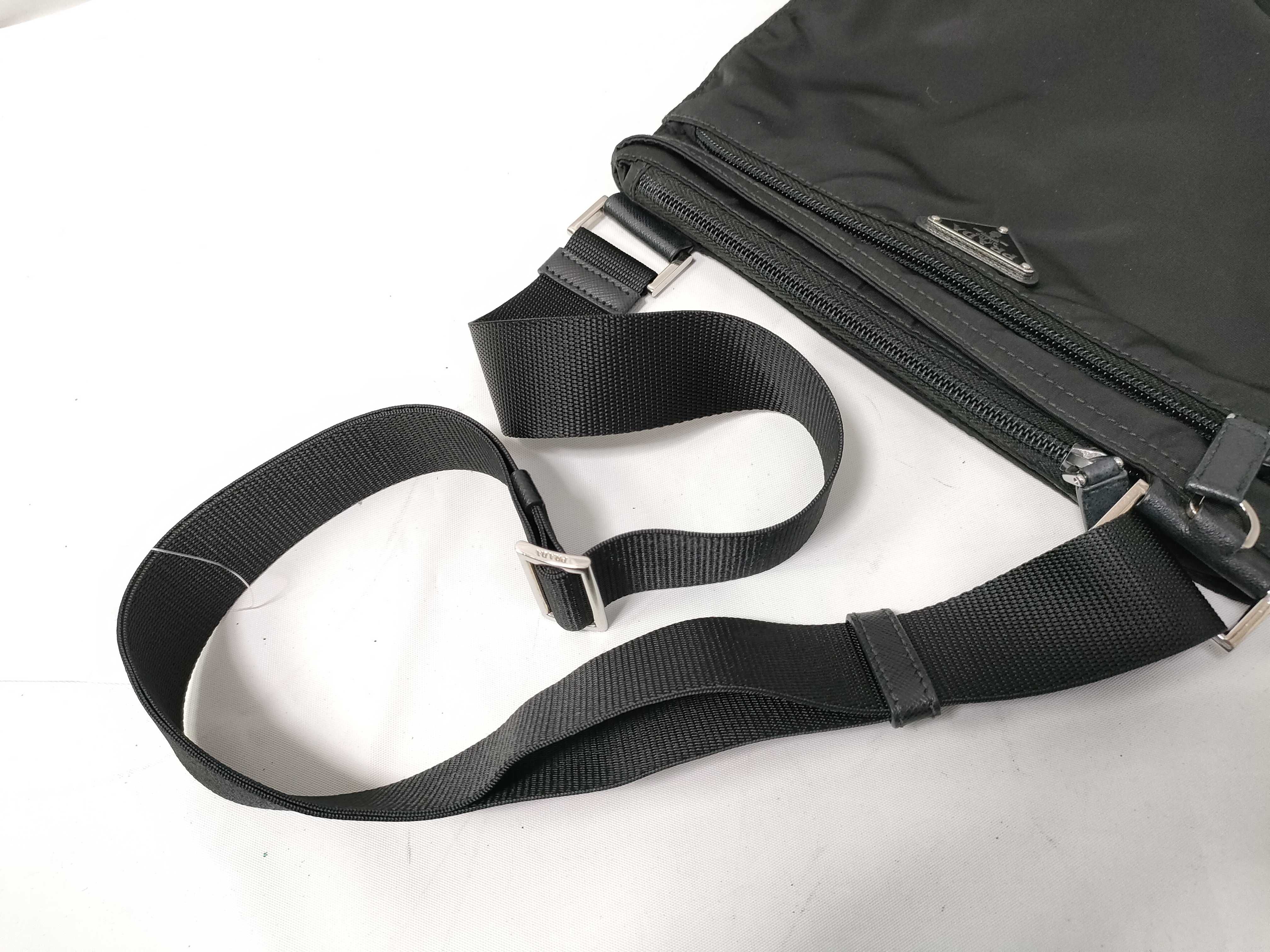 Nylon Shoulder Bag (No Gusset) — view 3