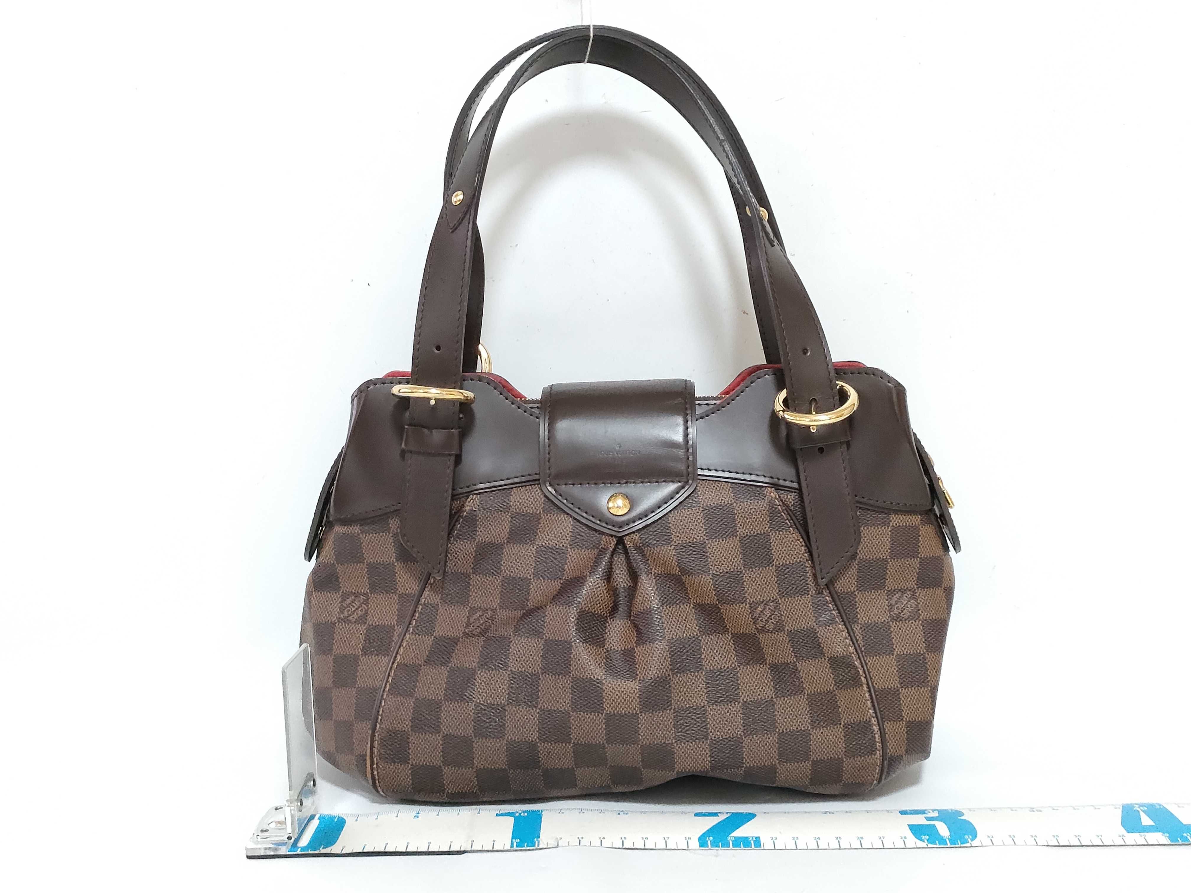 Damier FR- bag Damier brown Sistina PM with initial handbag — view 2