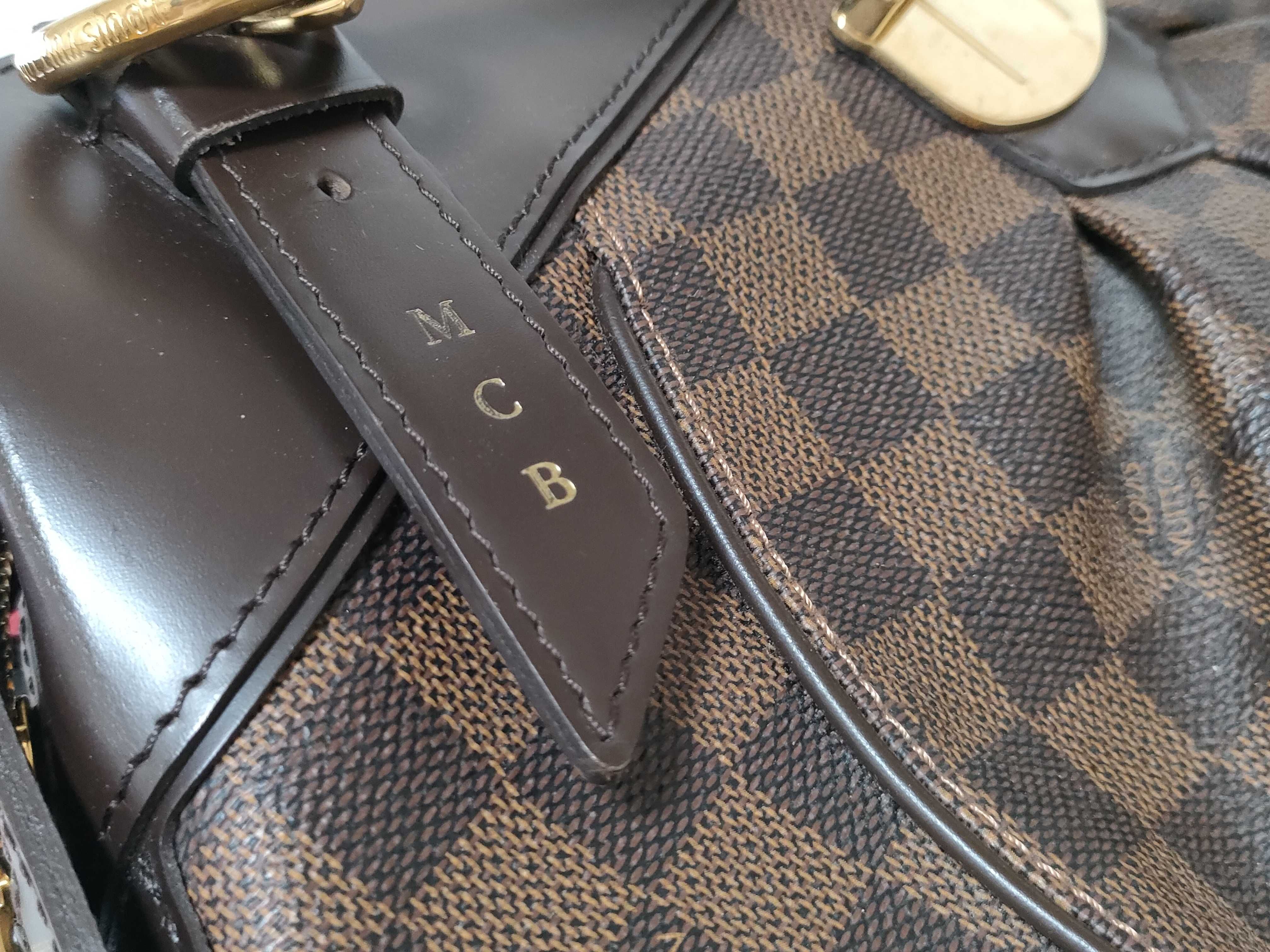 Damier FR- bag Damier brown Sistina PM with initial handbag — view 14