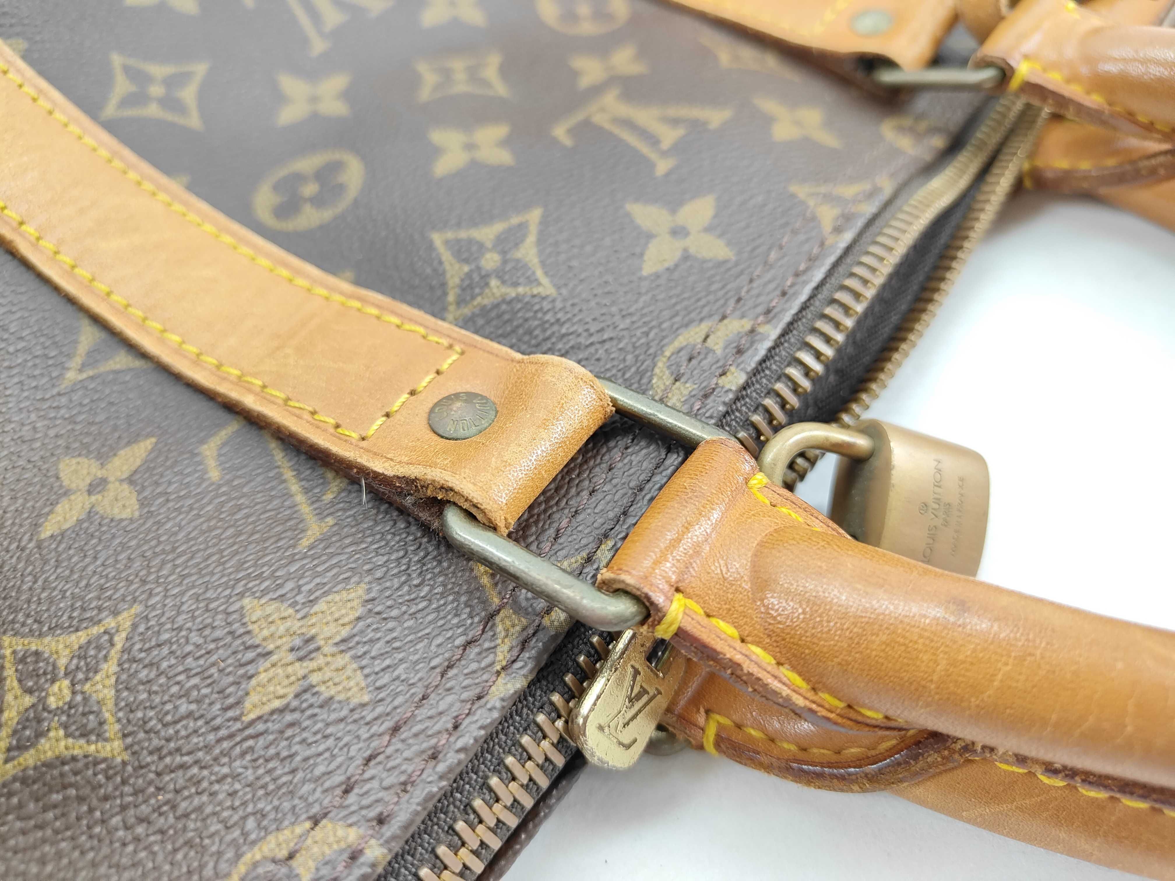 Monogram Keepall 55 M41424 FH3912 Boston Bag — view 6