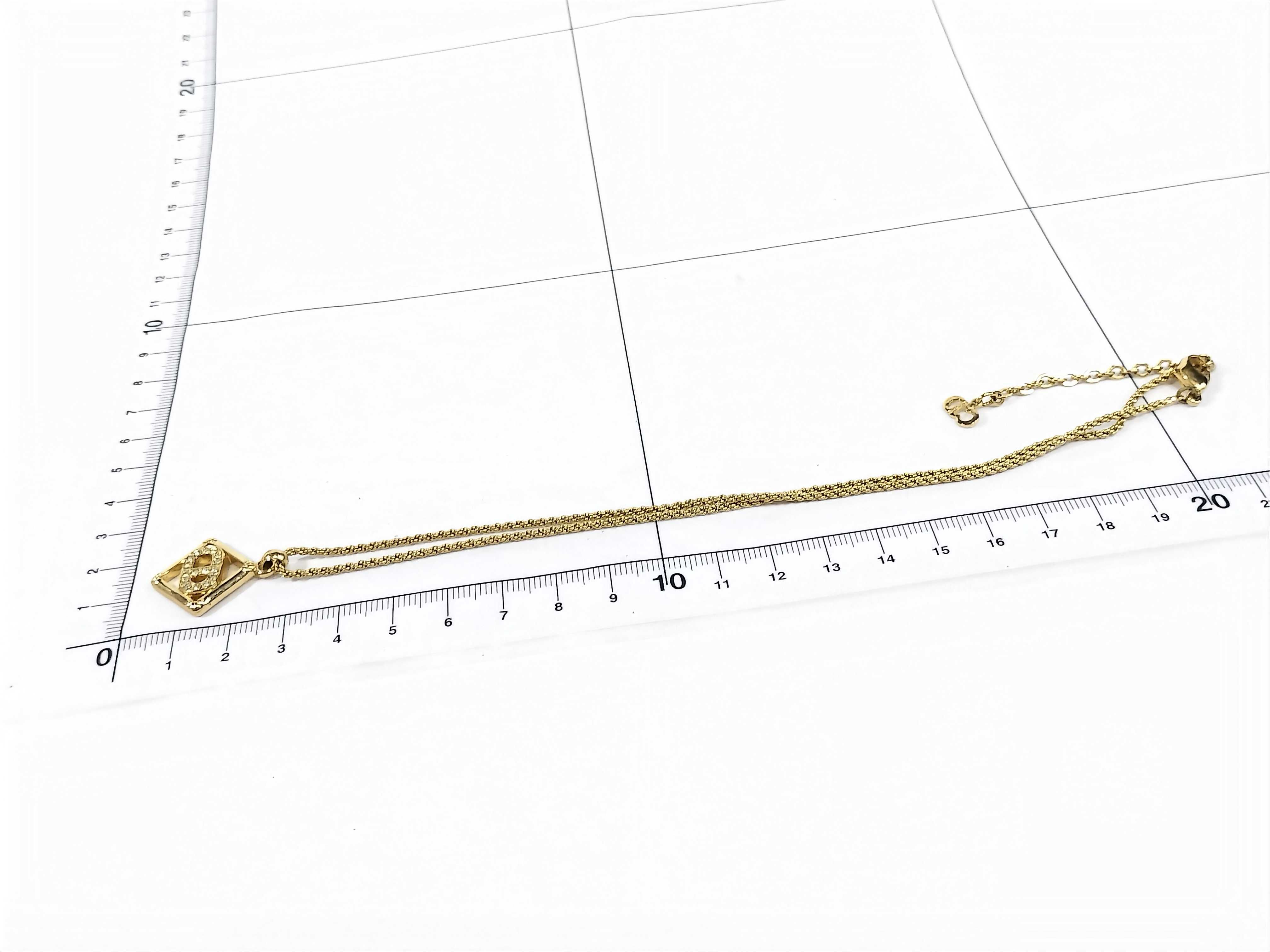 CD Rhinestone Necklace and other accessories — view 6
