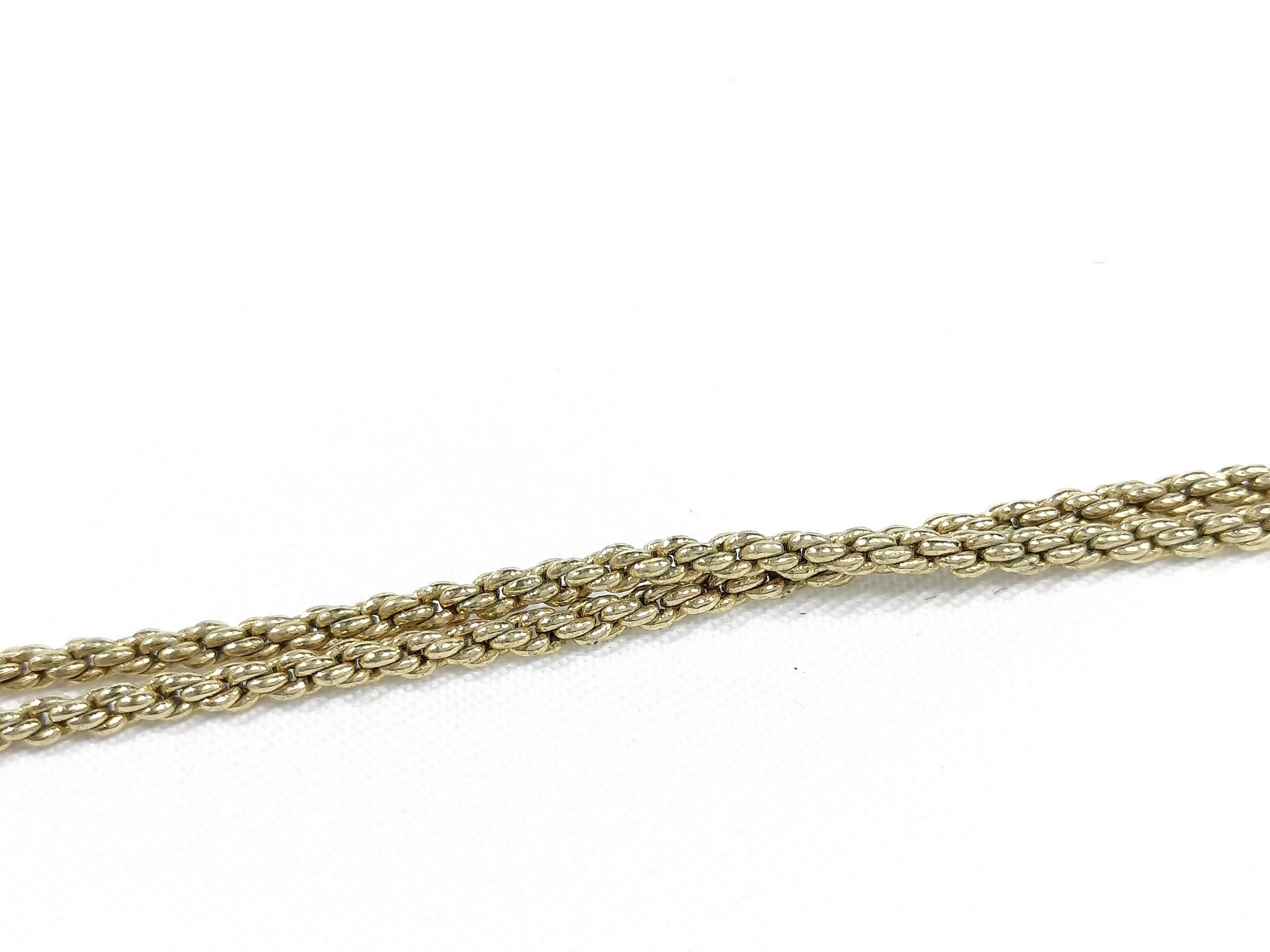 CD Rhinestone Necklace and other accessories — view 7