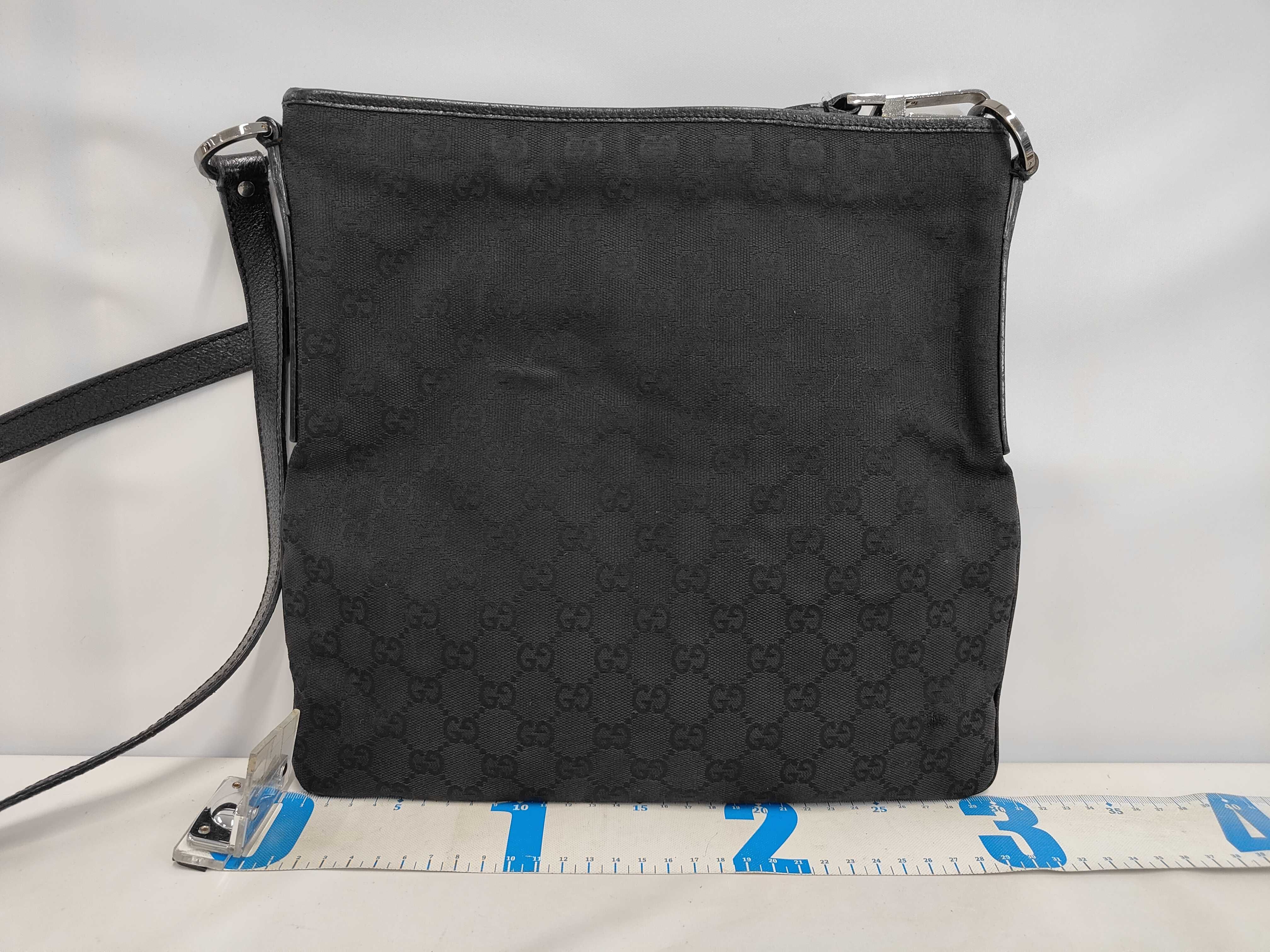 GG Canvas x Leather Shoulder Bag — view 2