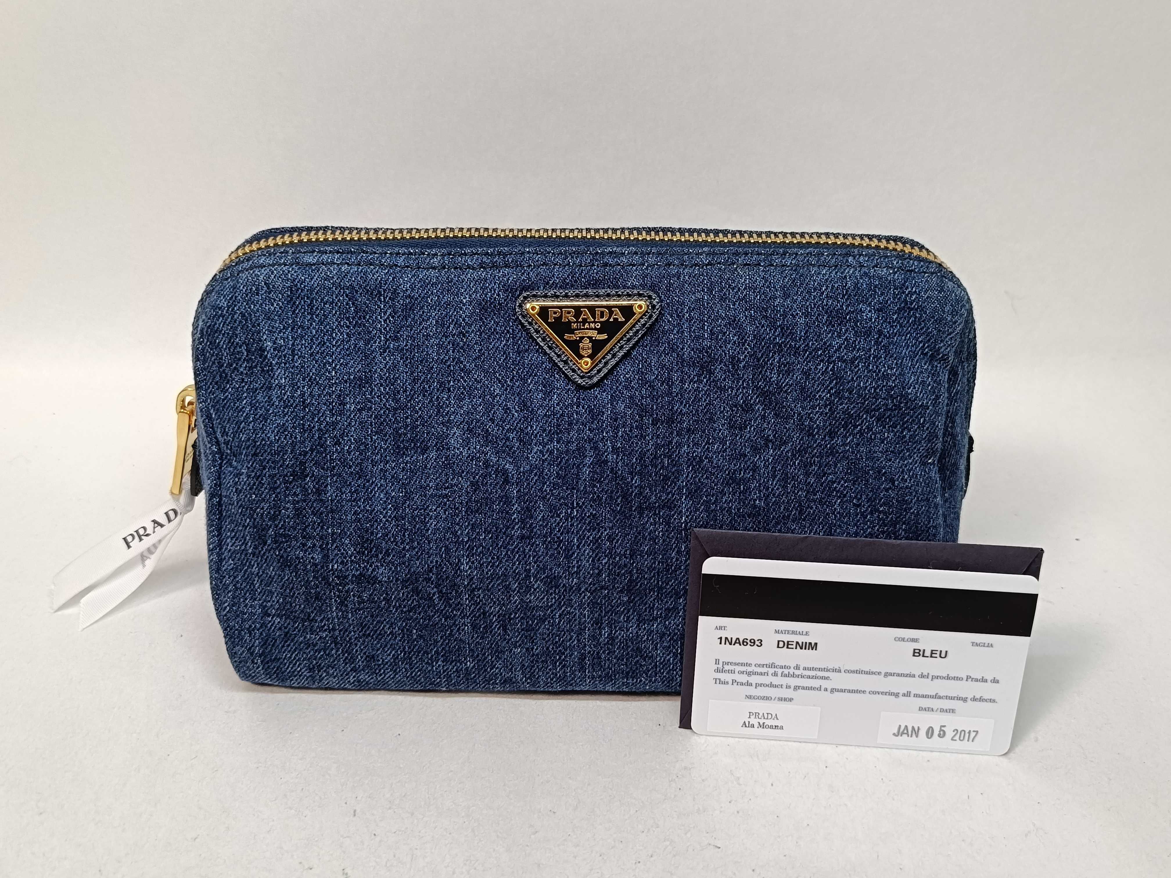 denim pouch