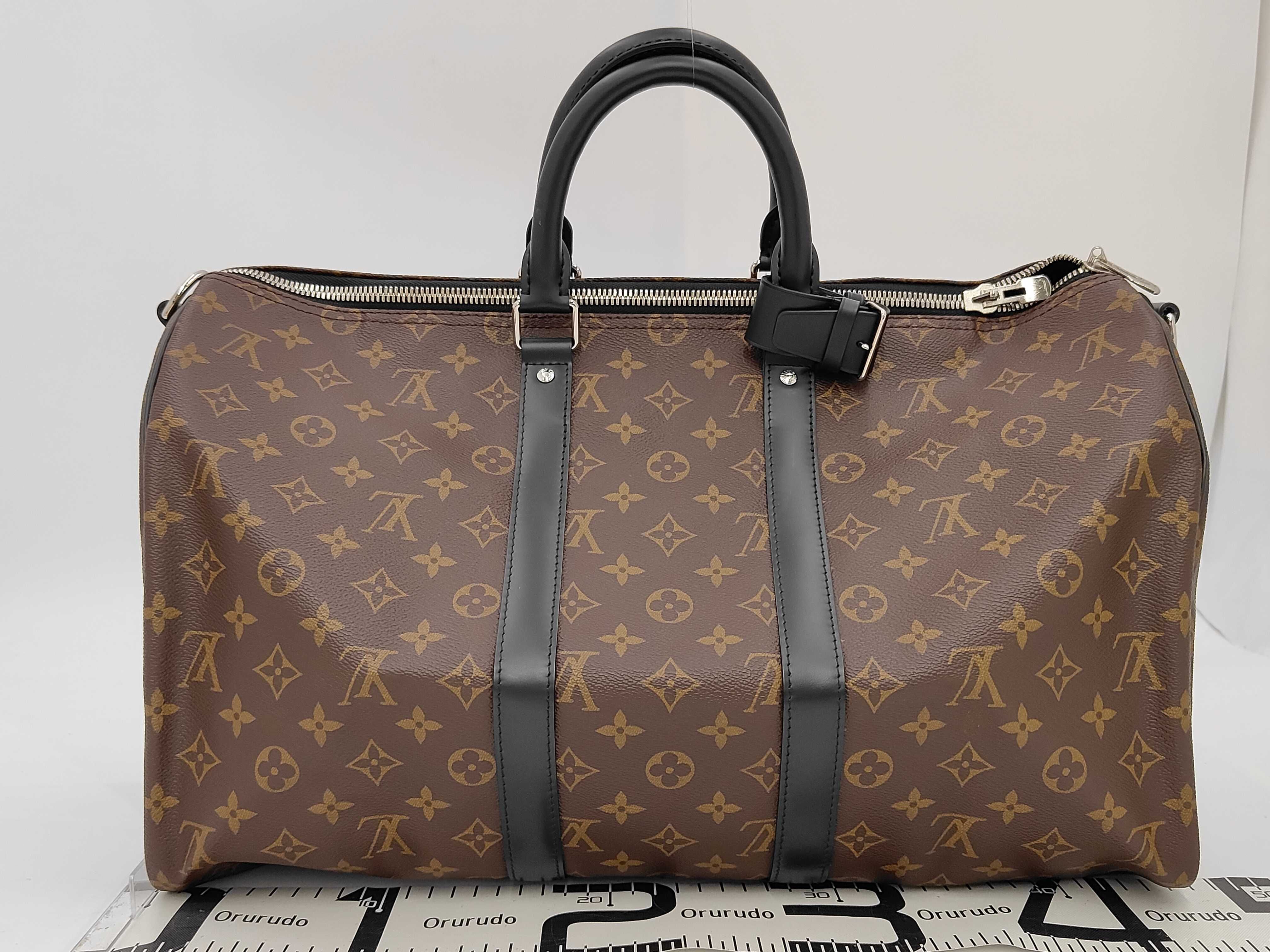 LOUIS_VUITTON M56711 Keepall Bandouliere 45 Strap, name tag, poigner, padlock, key, storage bag Boston bag — view 2
