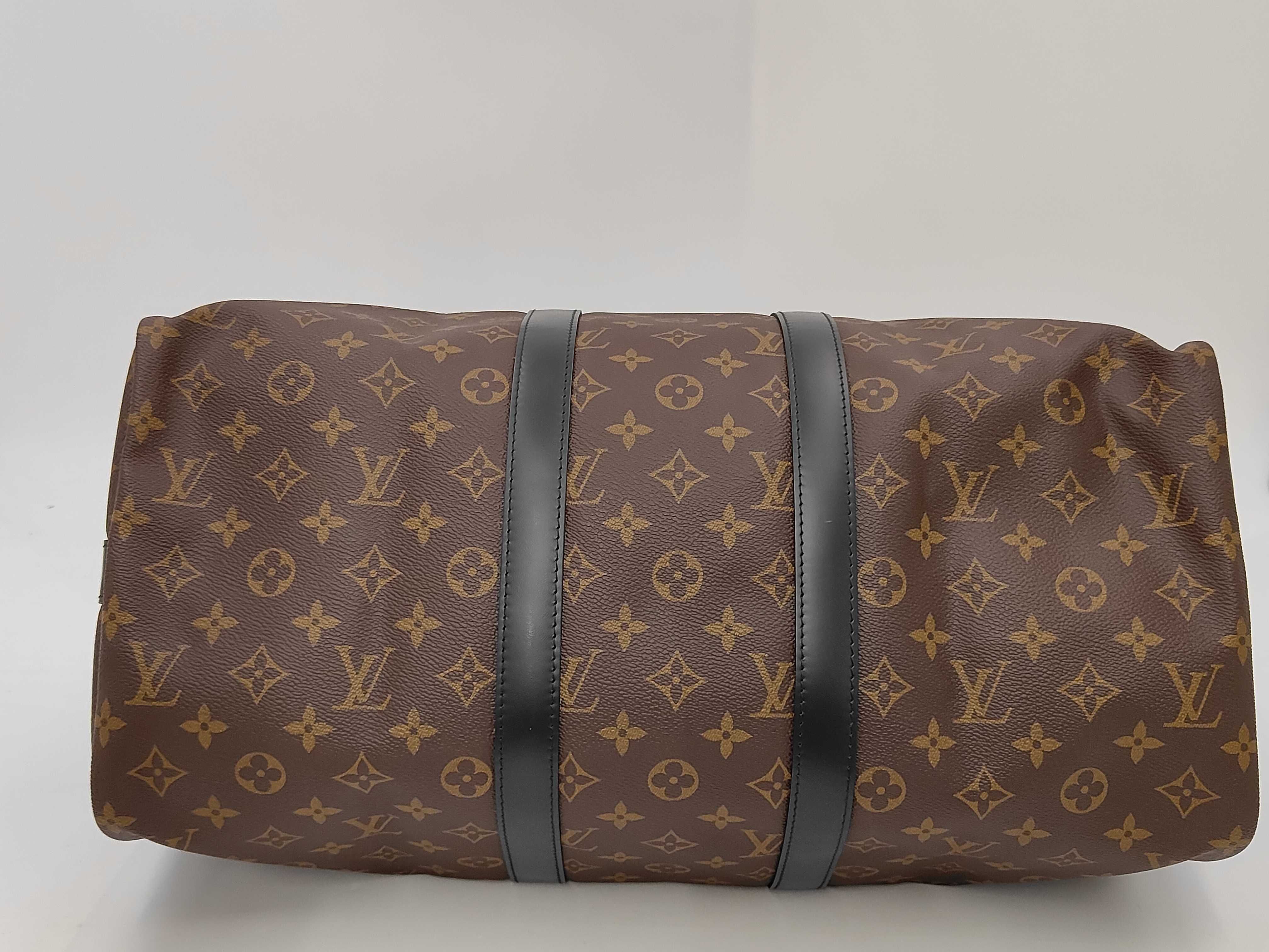 LOUIS_VUITTON M56711 Keepall Bandouliere 45 Strap, name tag, poigner, padlock, key, storage bag Boston bag — view 4