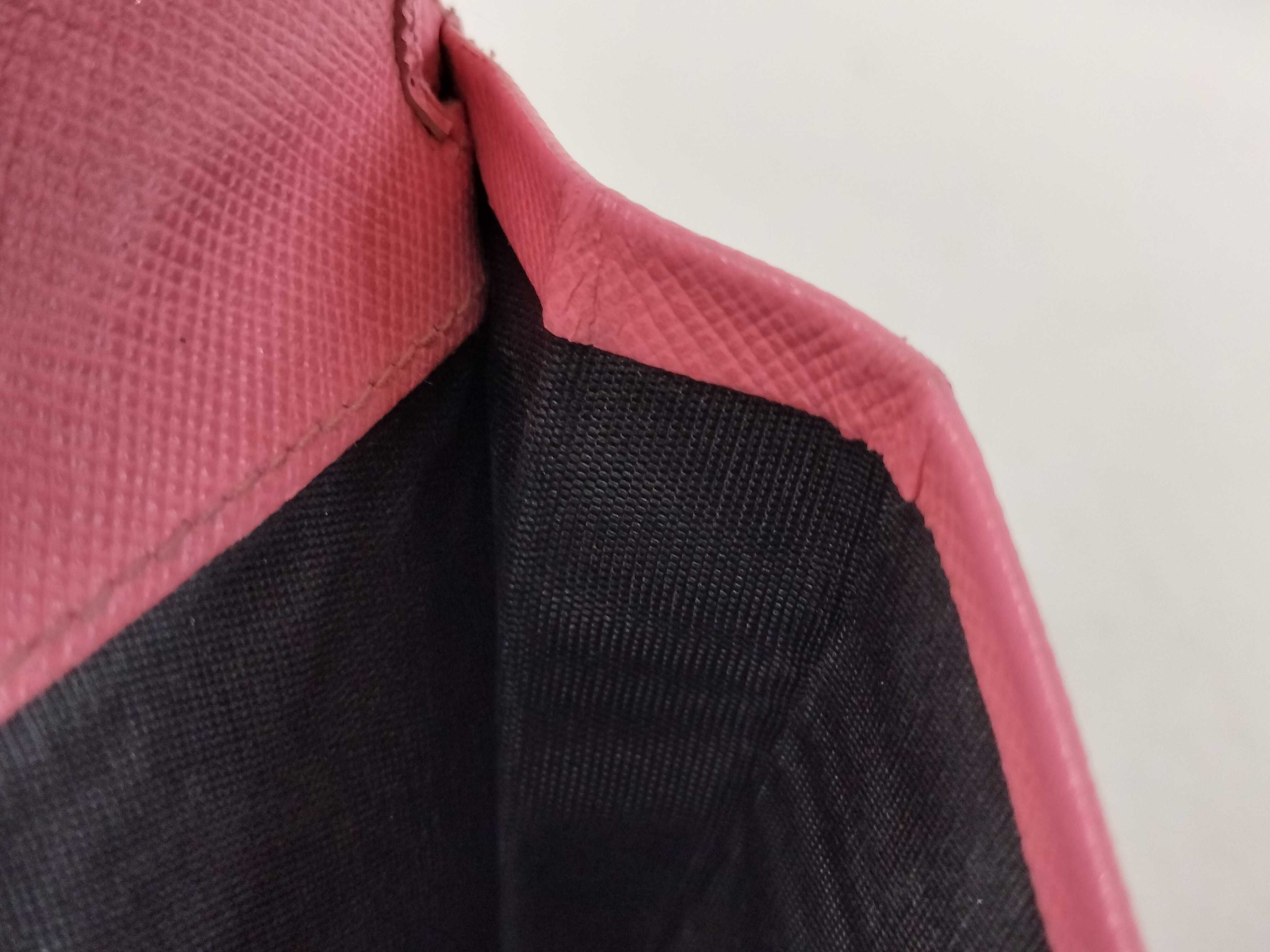 Nylon Folding Wallet, Pink — view 13