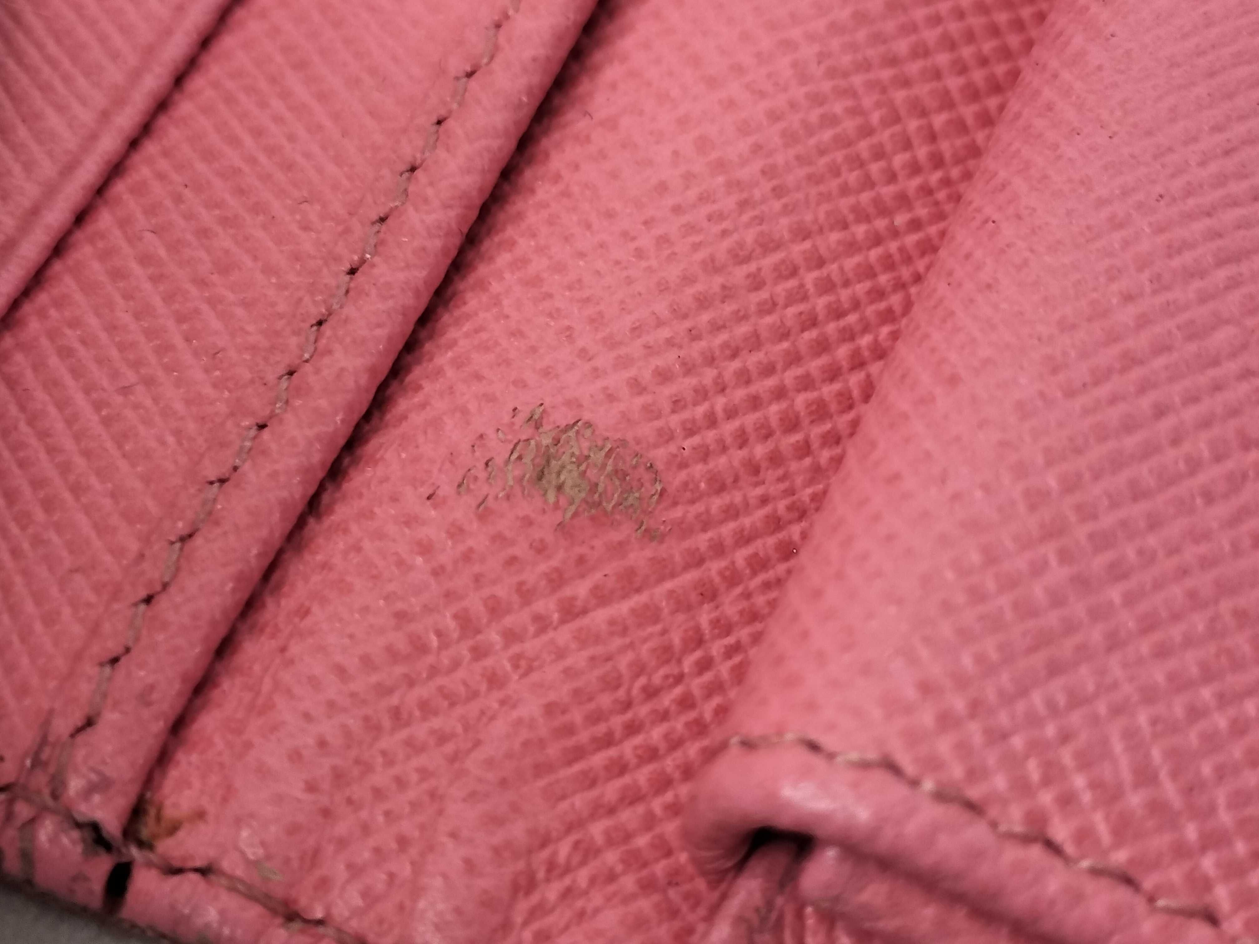 Nylon Folding Wallet, Pink — view 14