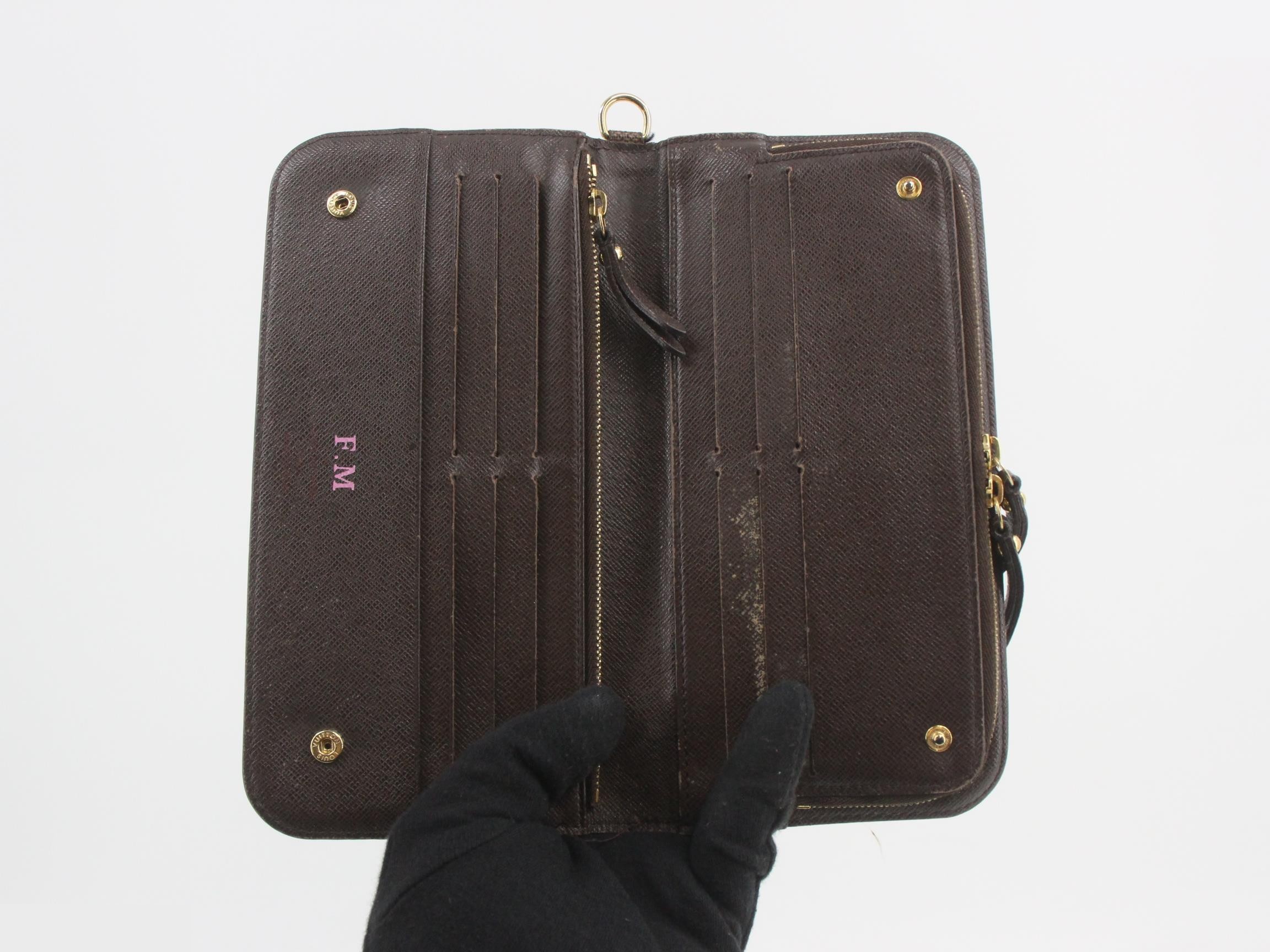 Damier long wallet — view 4