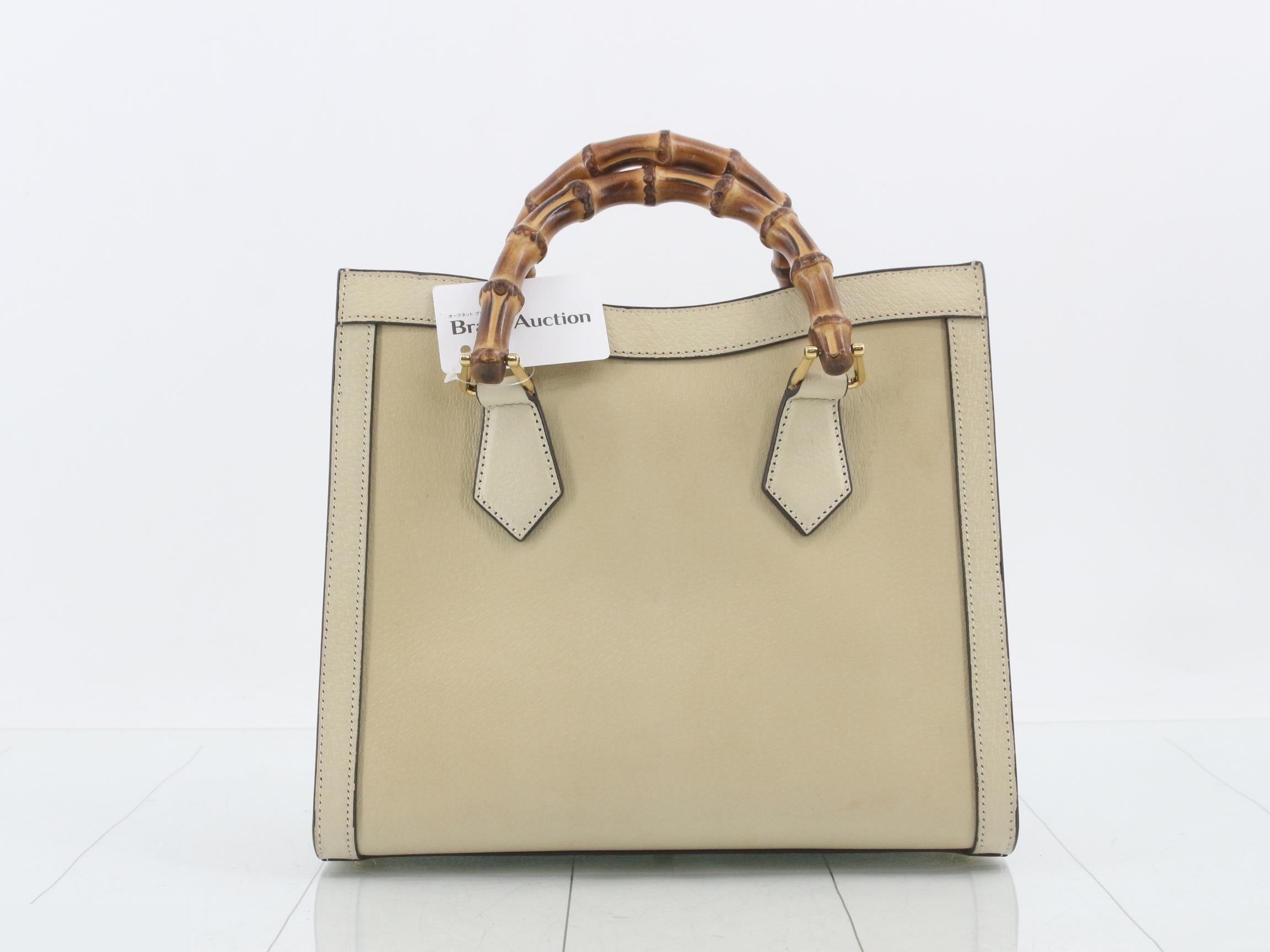 Diana Bamboo Leather 2-Way Handbag — view 2