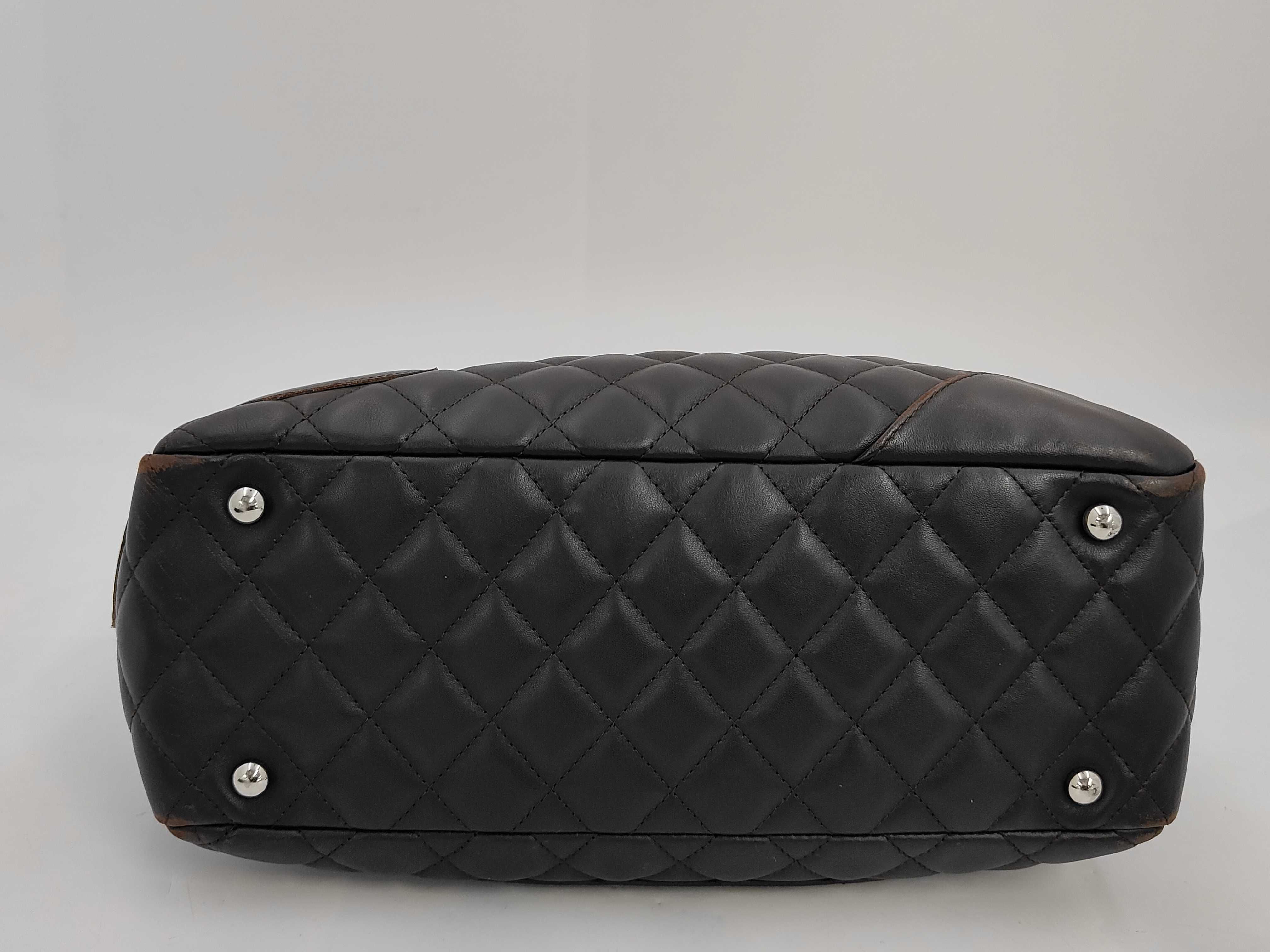 Cambon Line Bowling Bag, Lambskin, with original seal, size 10s, Shoulder Bag — view 4