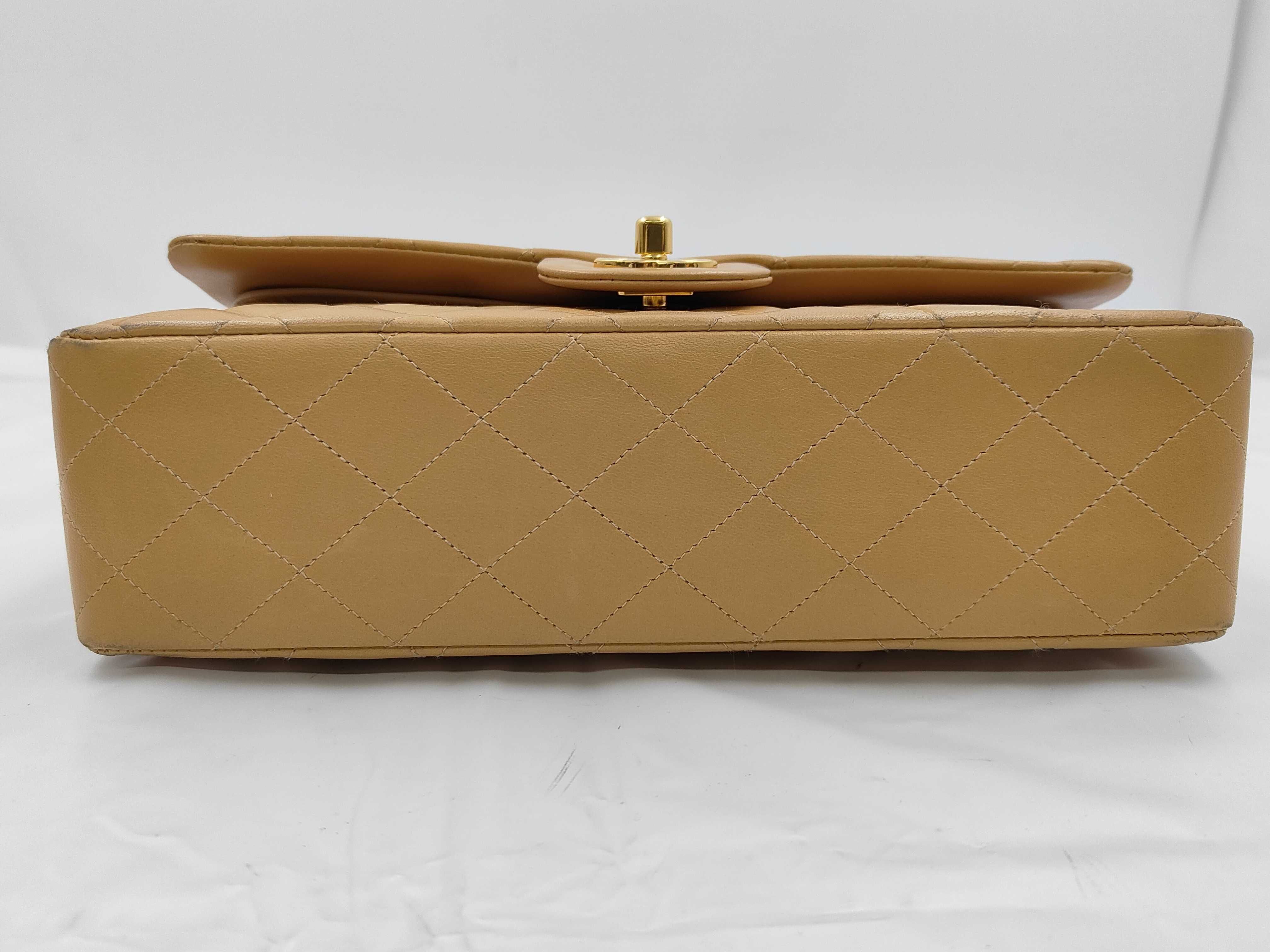 Matelassé 25 Lambskin Shoulder Bag with Double Chain and Double Flap (A01112) — view 6