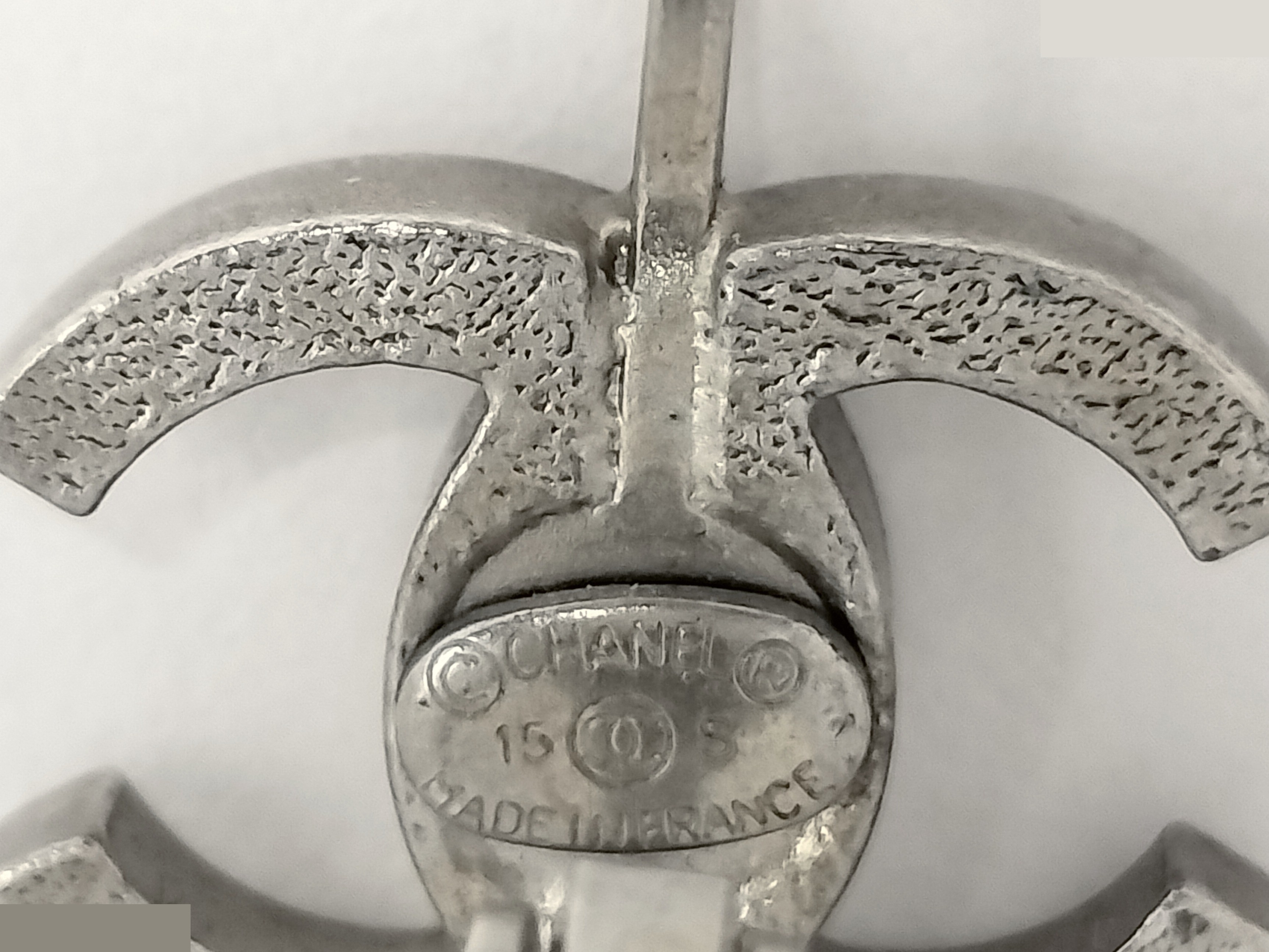 Coco dangling silver earrings — view 3